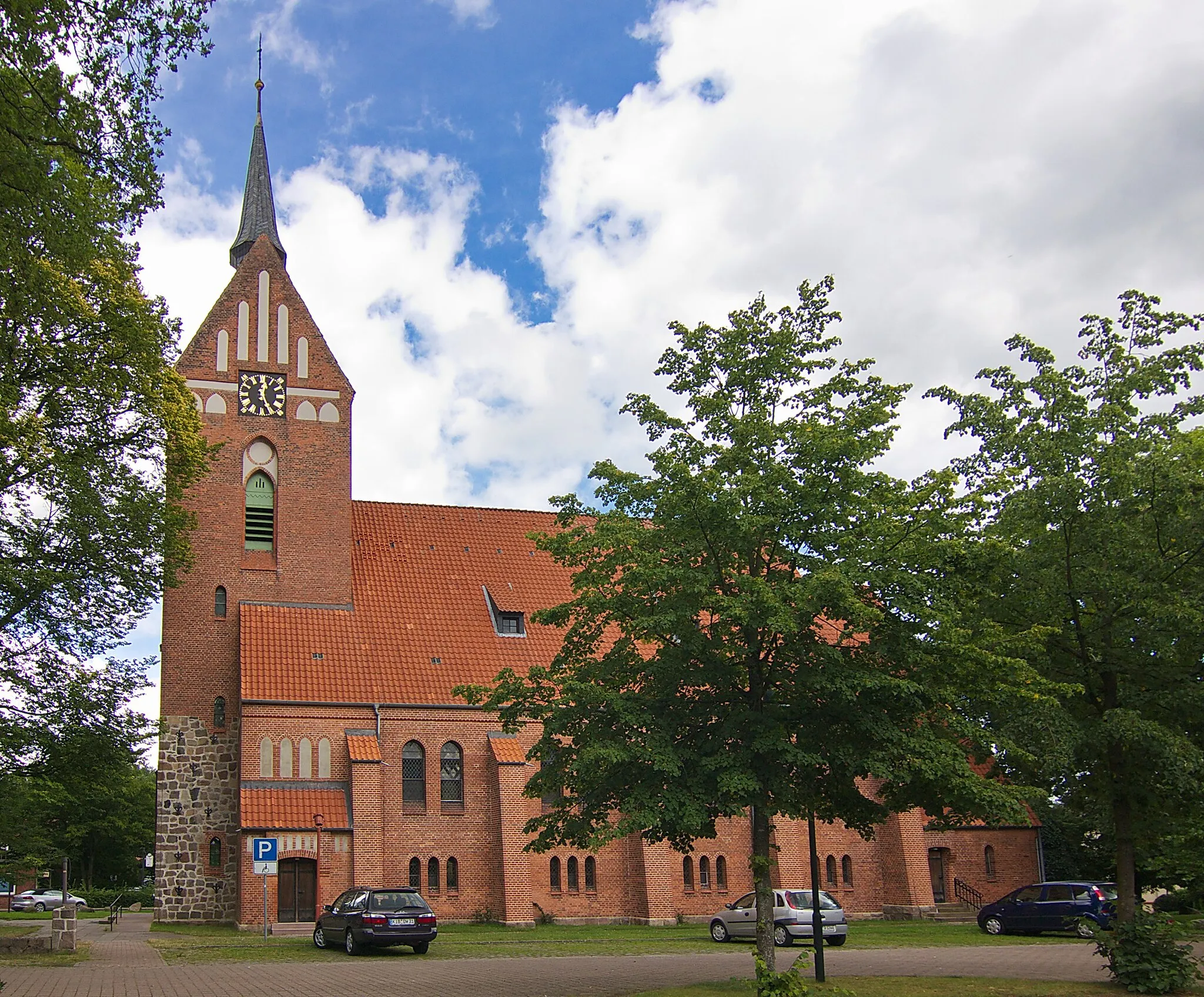 Photo showing: St.Antonius-Kirche von 1908 in Bispingen, Niedersachsen, Deutschland