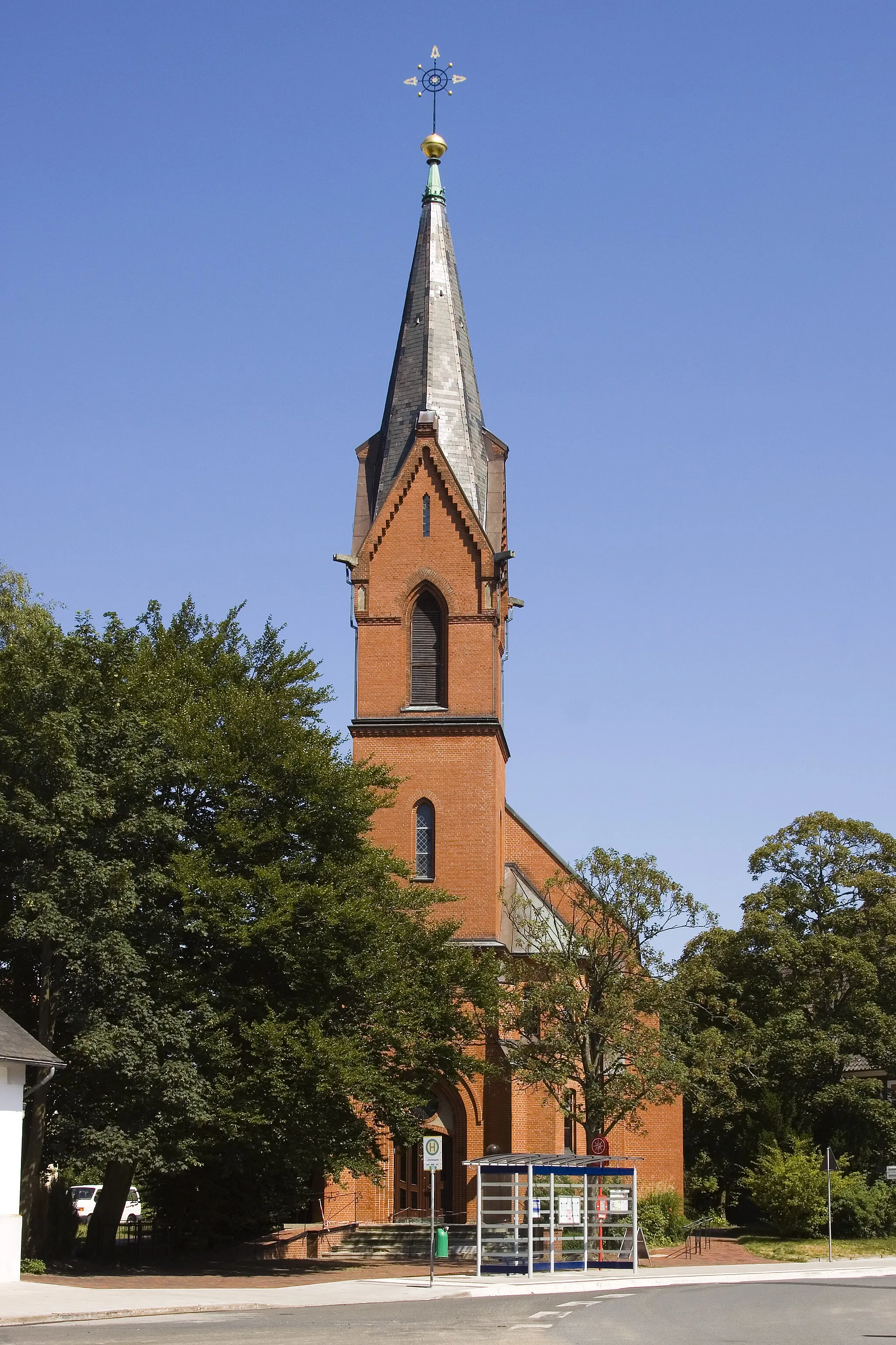 Photo showing: church "Herz Jesu" in Cuxhaven