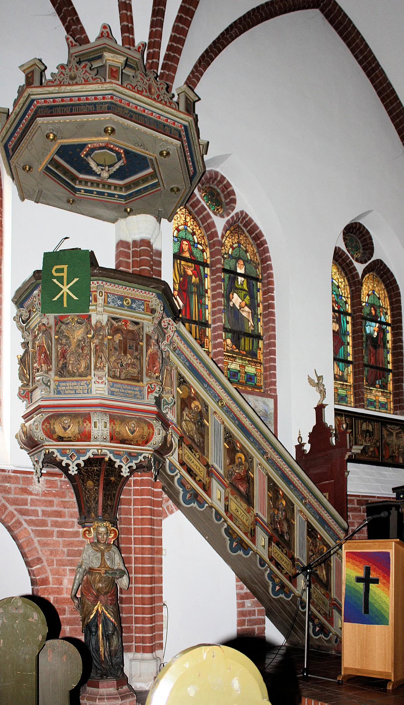 Photo showing: Dahlenburg, St. John the Baptist Church, the pulpit
