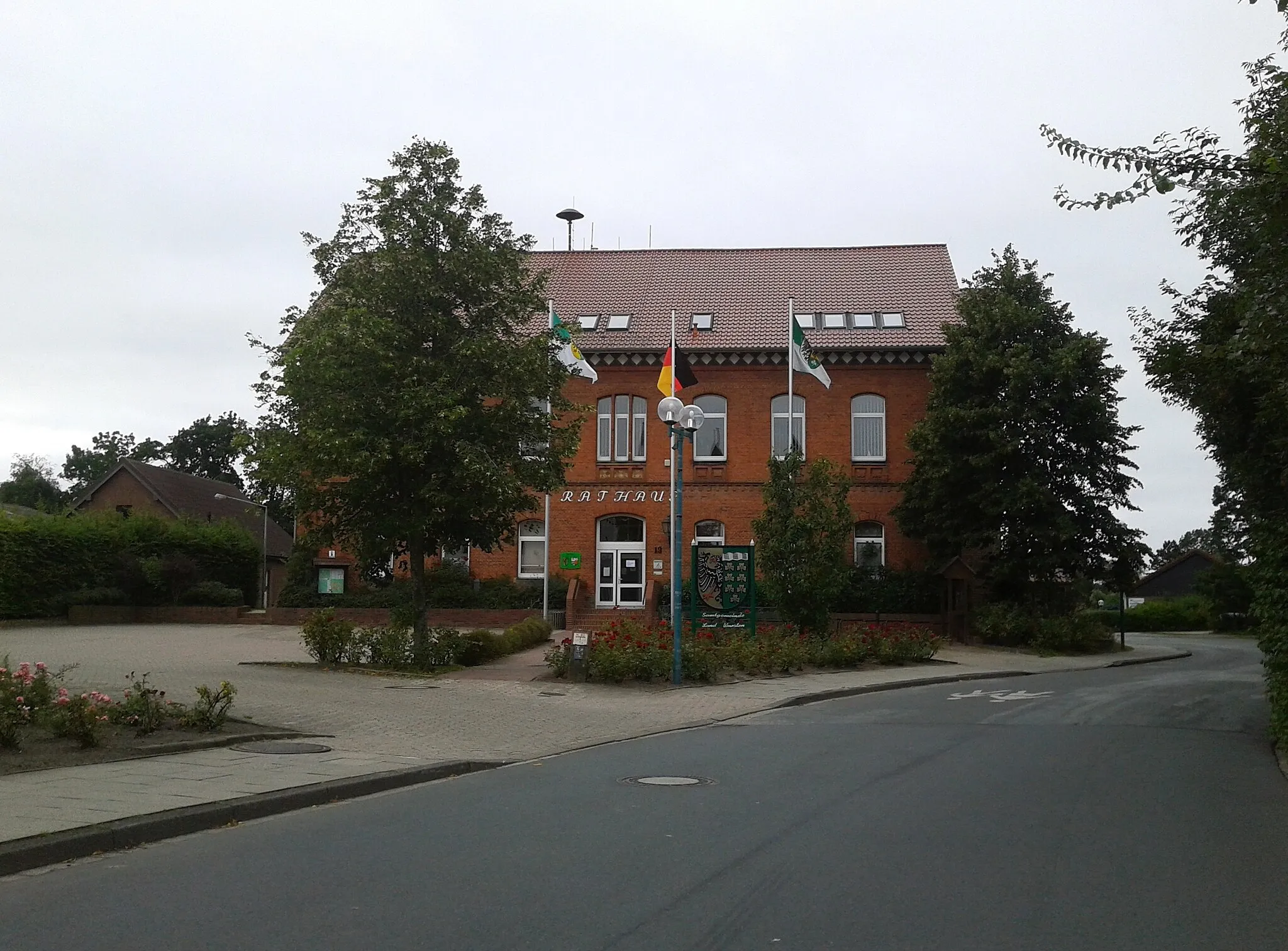 Photo showing: Dorum, Wurster Nordseeküste, Landkreis Cuxhaven, Rathaus