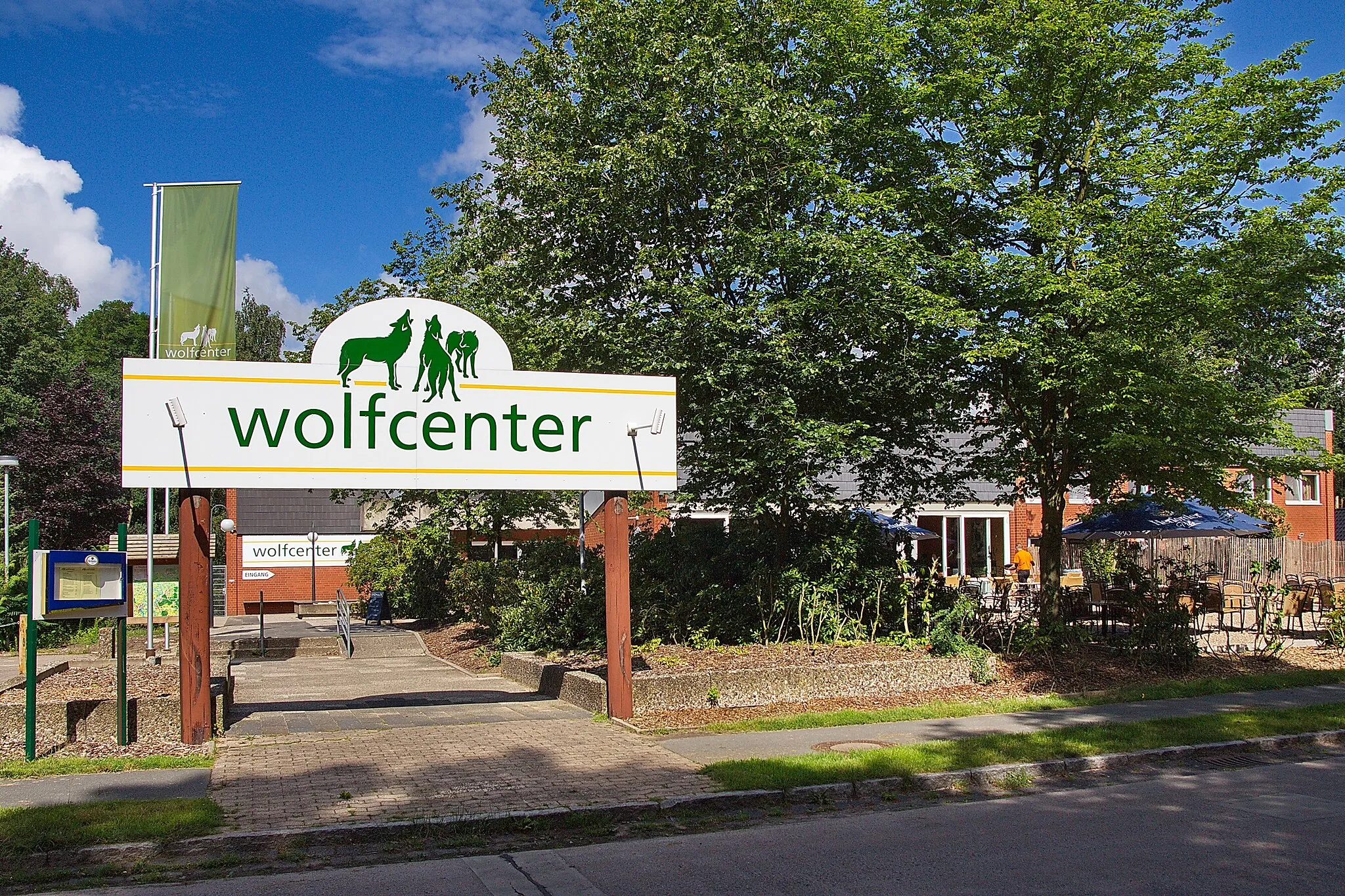 Photo showing: Wildpark "Wolfscenter" in Barme (Dörverden), Niedersachsen, Deutschland.