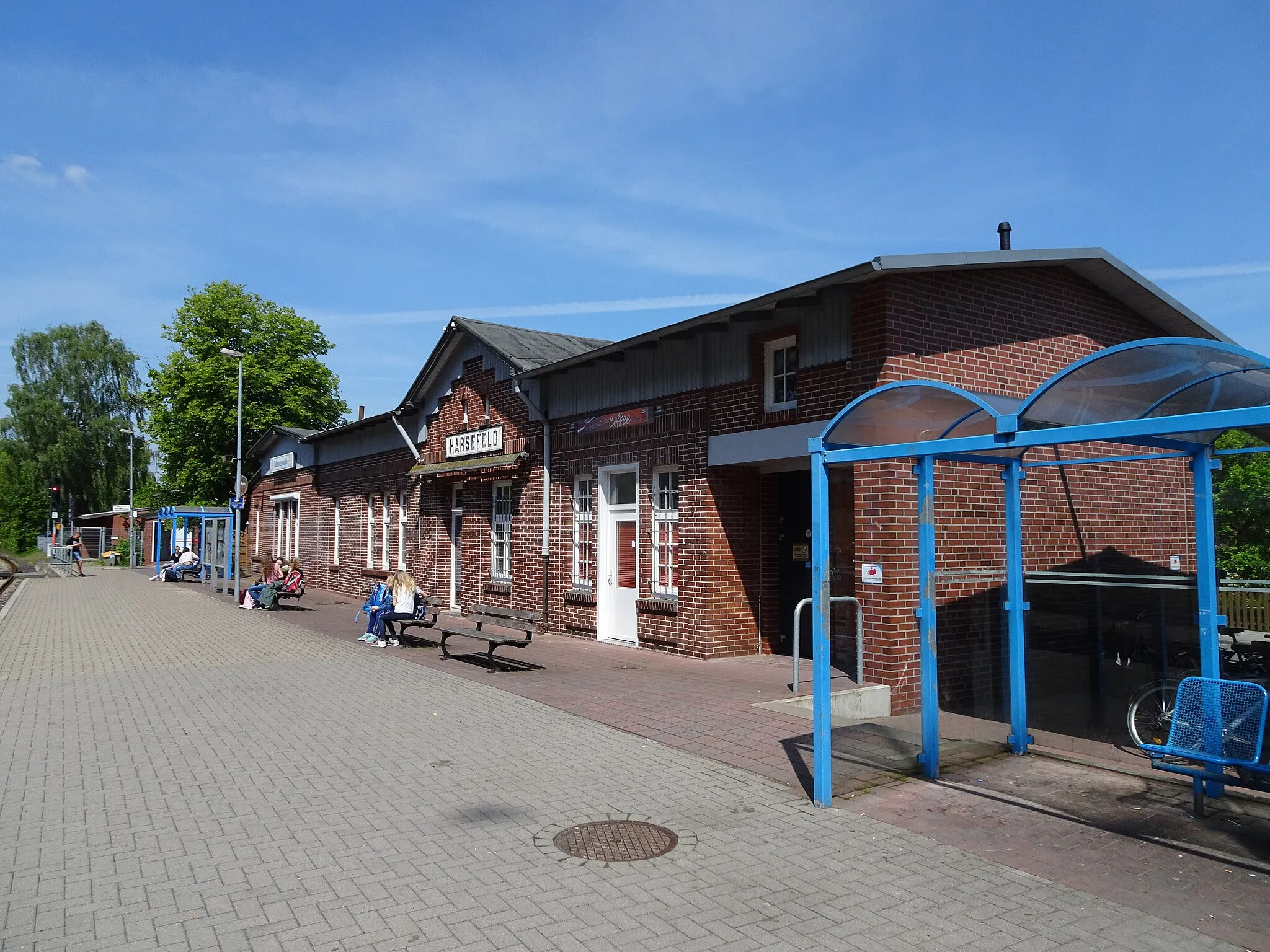 Photo showing: Harsefeld Bahnhof 2019