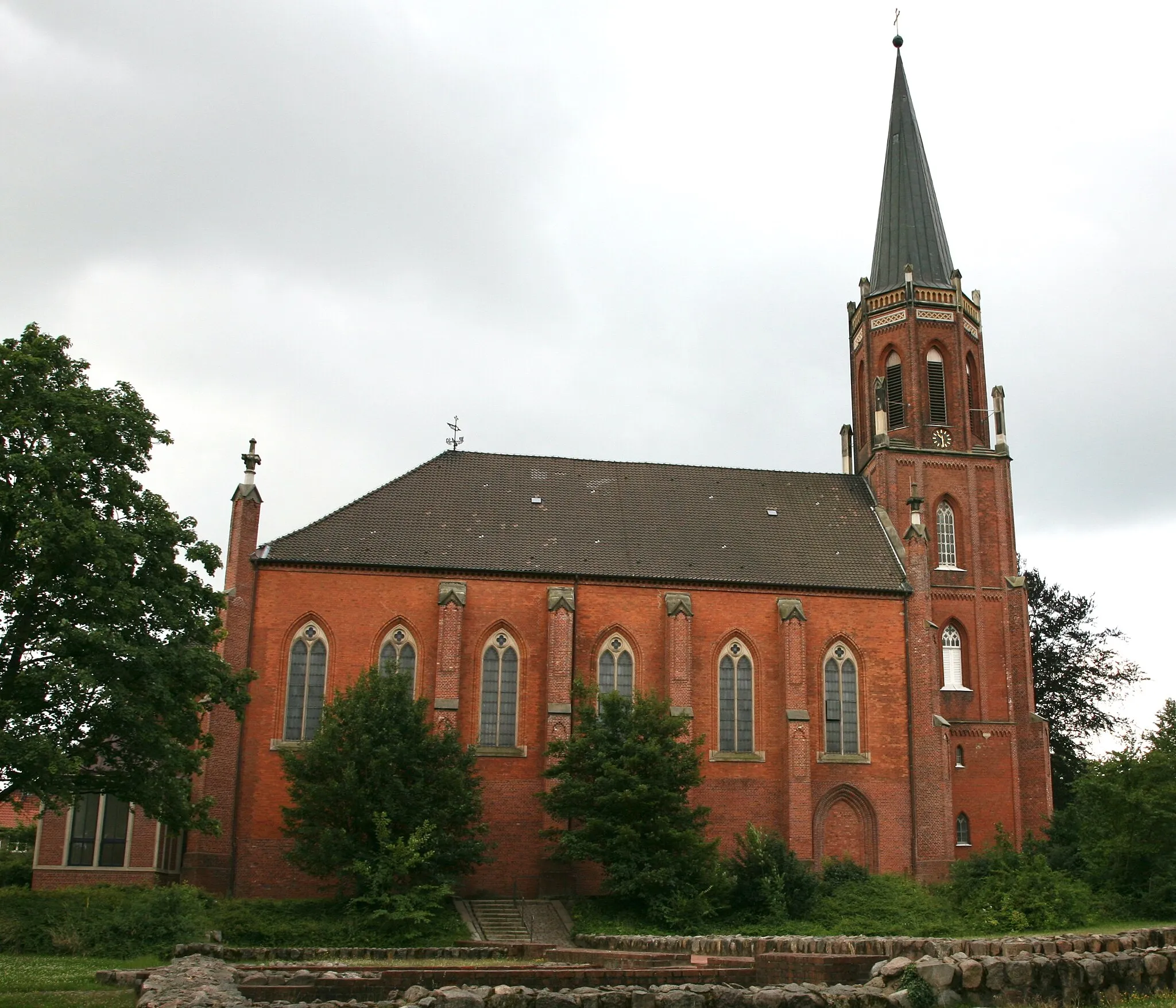 Photo showing: The church St. Marien und Bartholomäi in Harsefeld in Landkreis Stade, Niedersachsen