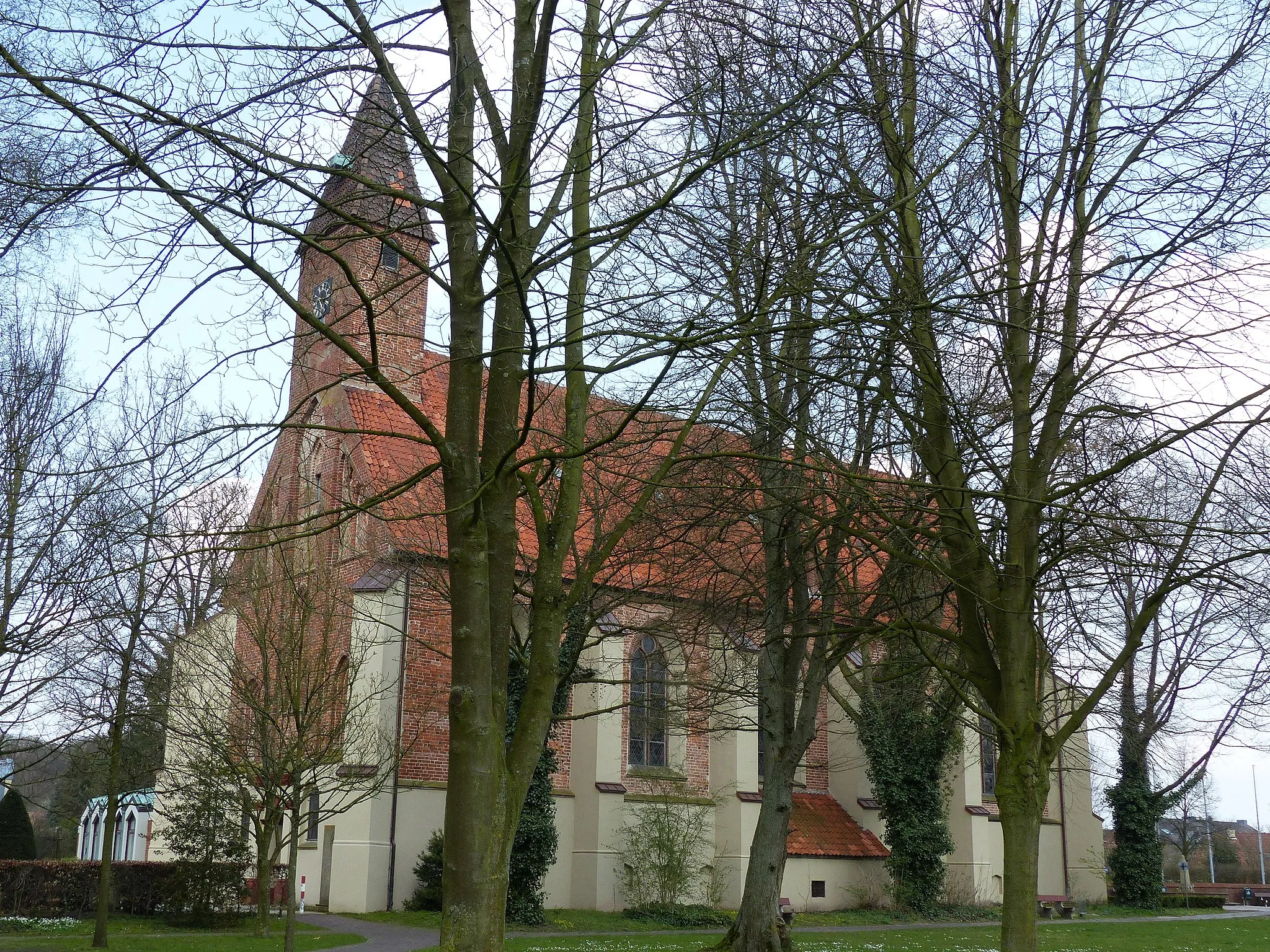 Photo showing: Abteikirche Lilenthal von Südwesten