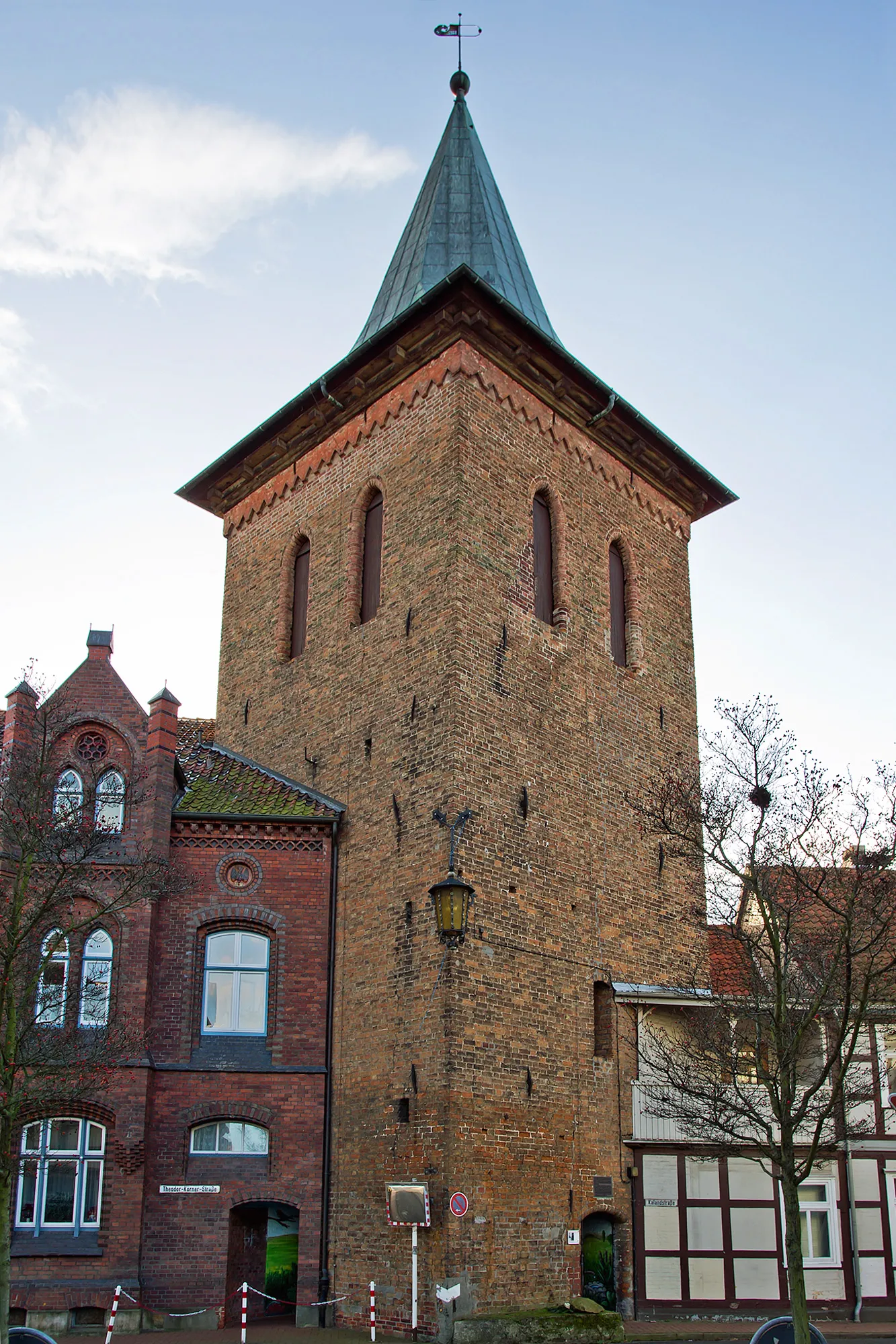 Photo showing: Tower "Glockenturm" in the small town Lüchow (district Lüchow-Dannenberg, northern Germany).