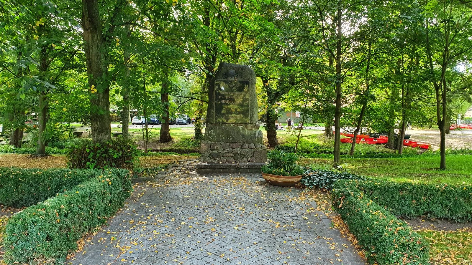 Photo showing: Moisburg war grave memorial