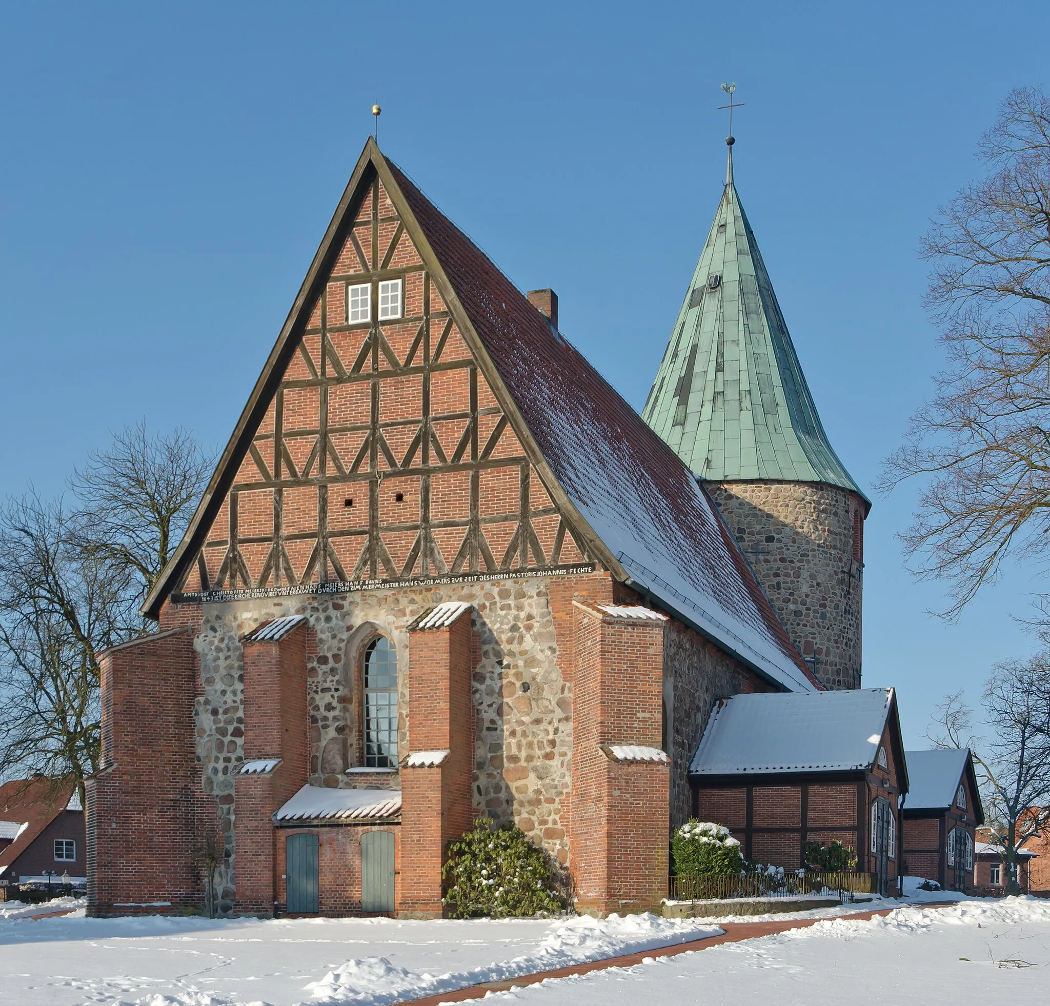 Photo showing: Salzhausen St Johannis