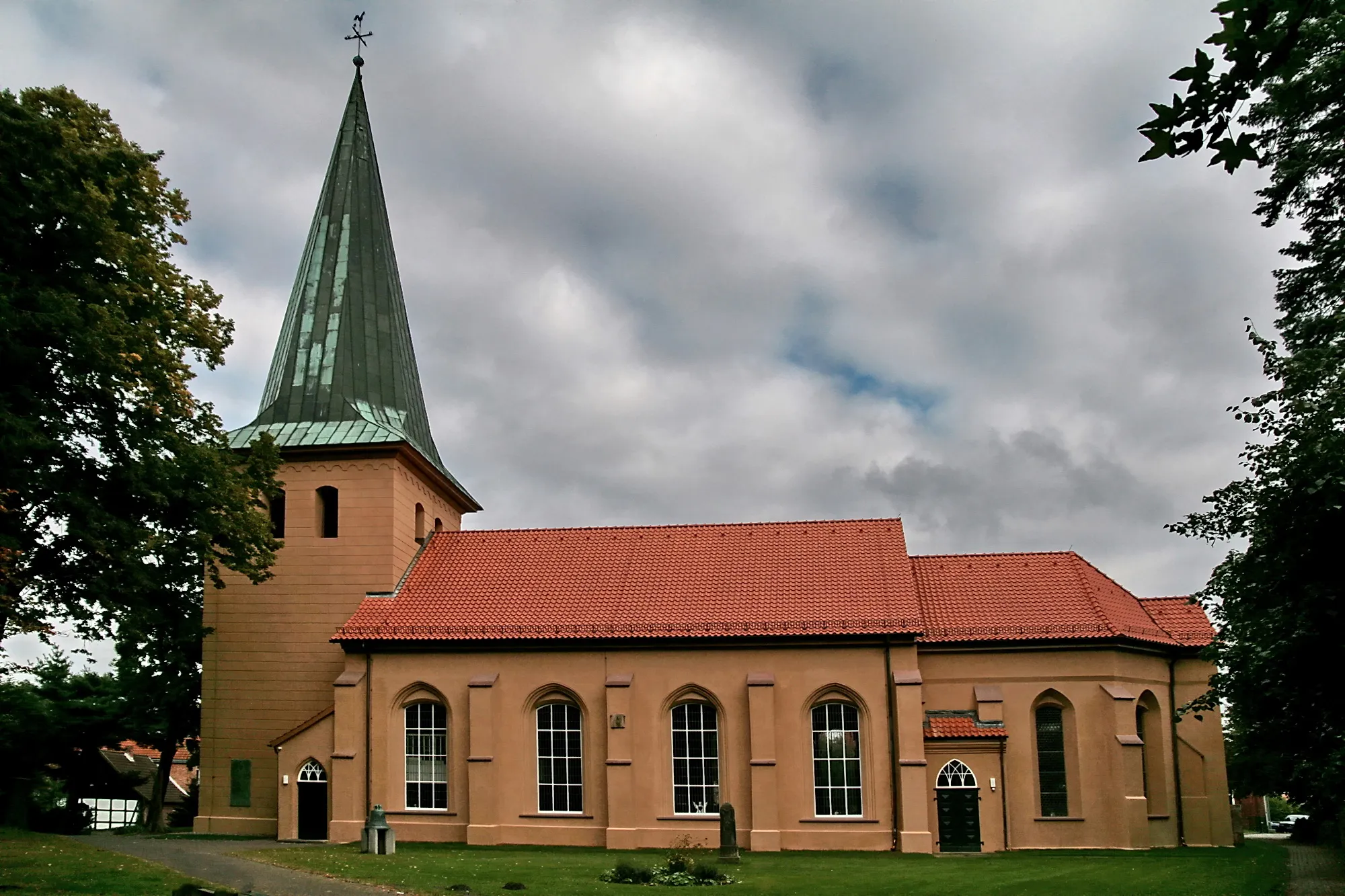 Photo showing: St.Laurentius-Kirche in Schwarmstedt