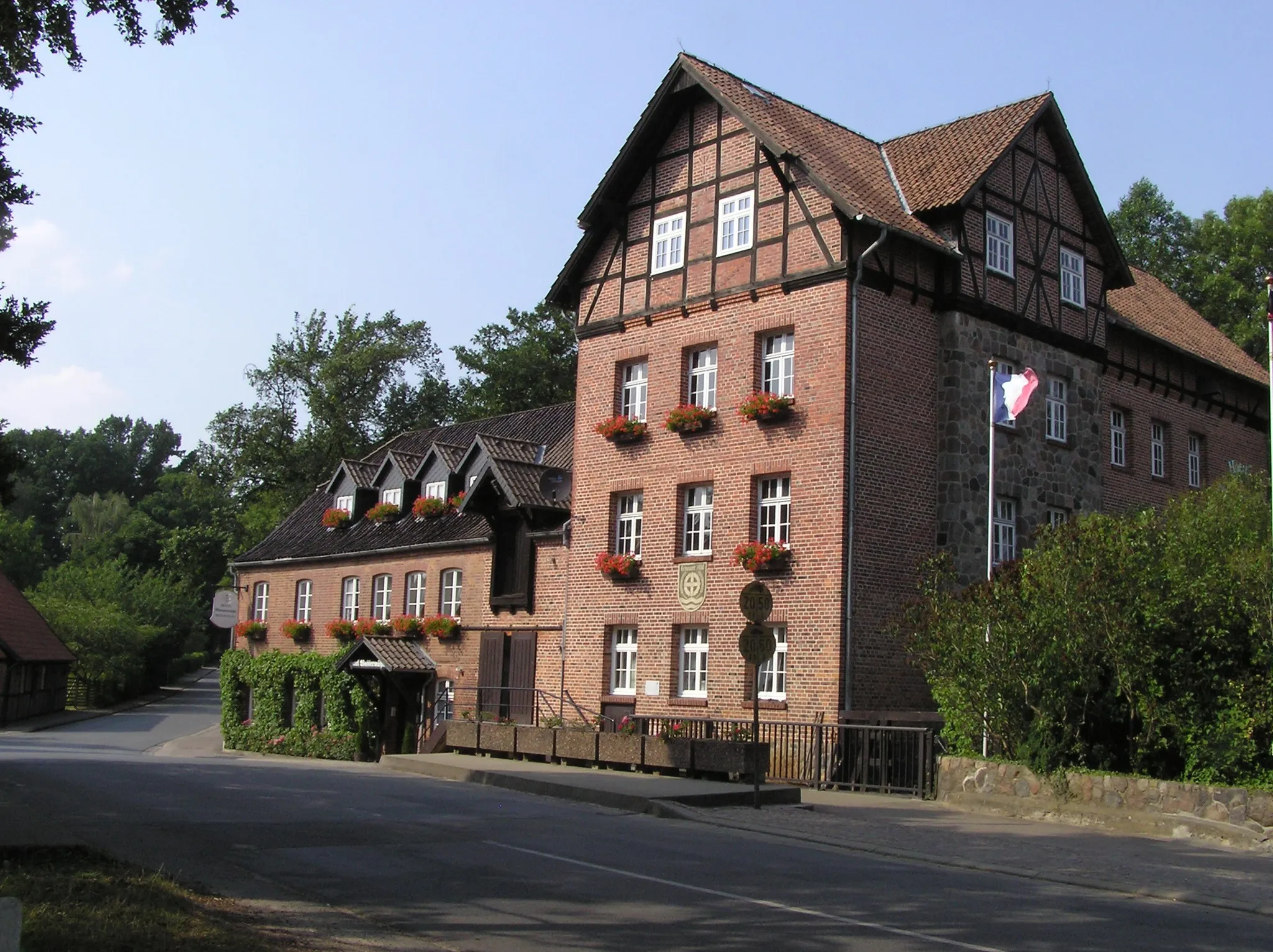 Photo showing: Watermill Heiligenthal,NS,Germany