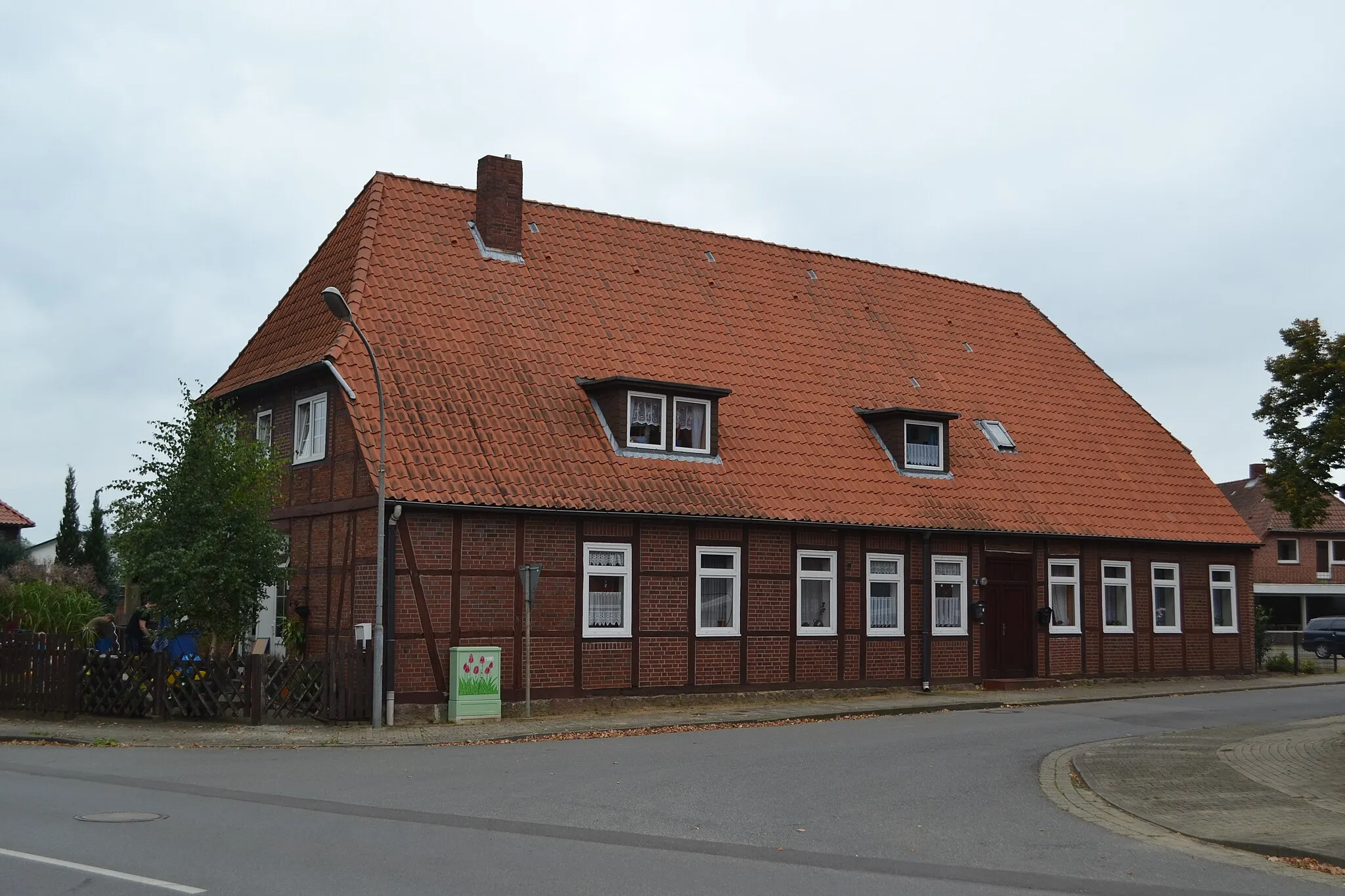 Photo showing: Ehemalige Schule in Toppenstedt