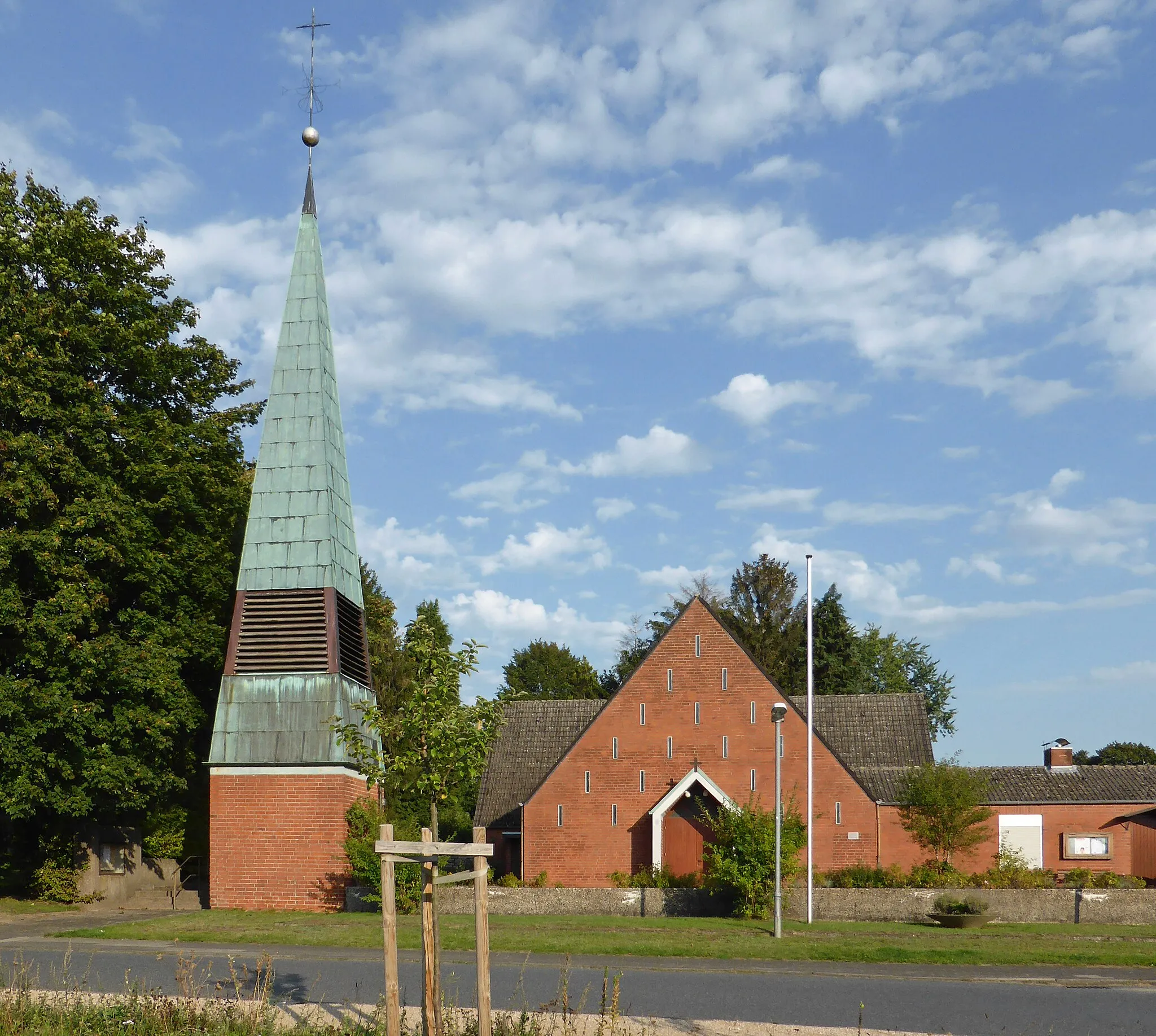 Photo showing: Herz-Jesu-Kirche in Visselhövede.