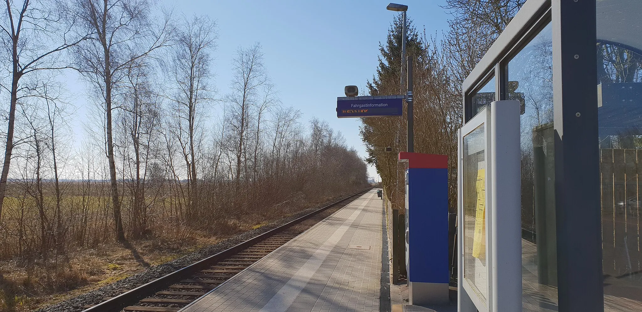 Photo showing: Bahnhof Wremen, Blick Richtung Bremerhaven