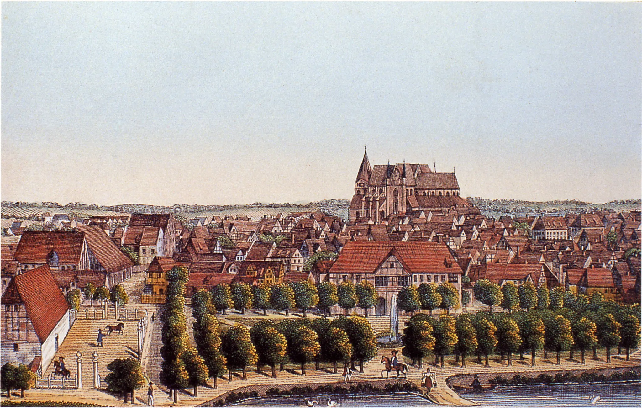 Photo showing: Schwerin 1742