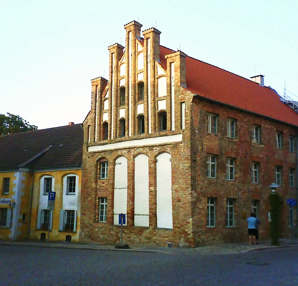 Photo showing: Gotisches Giebelhaus in Anklam