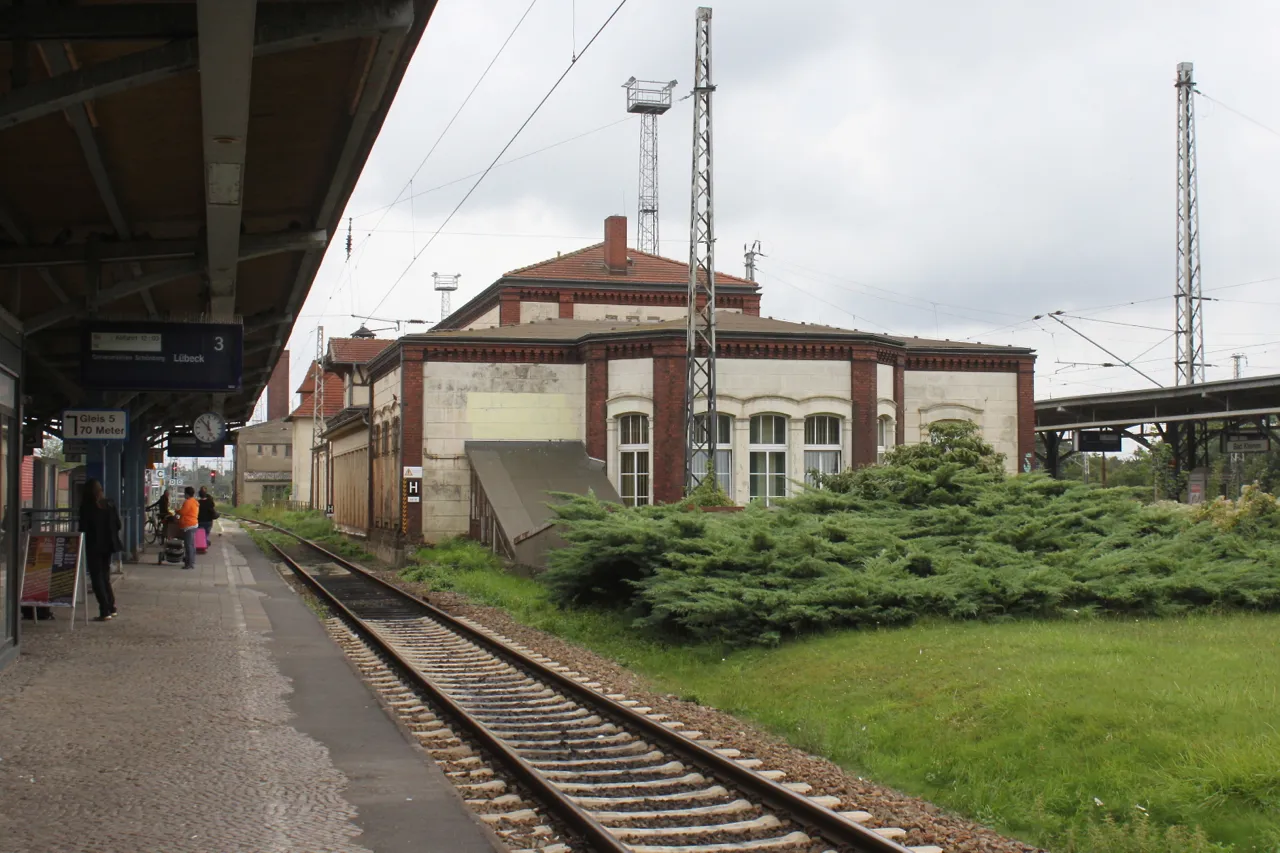 Photo showing: Bad Kleinen train station.