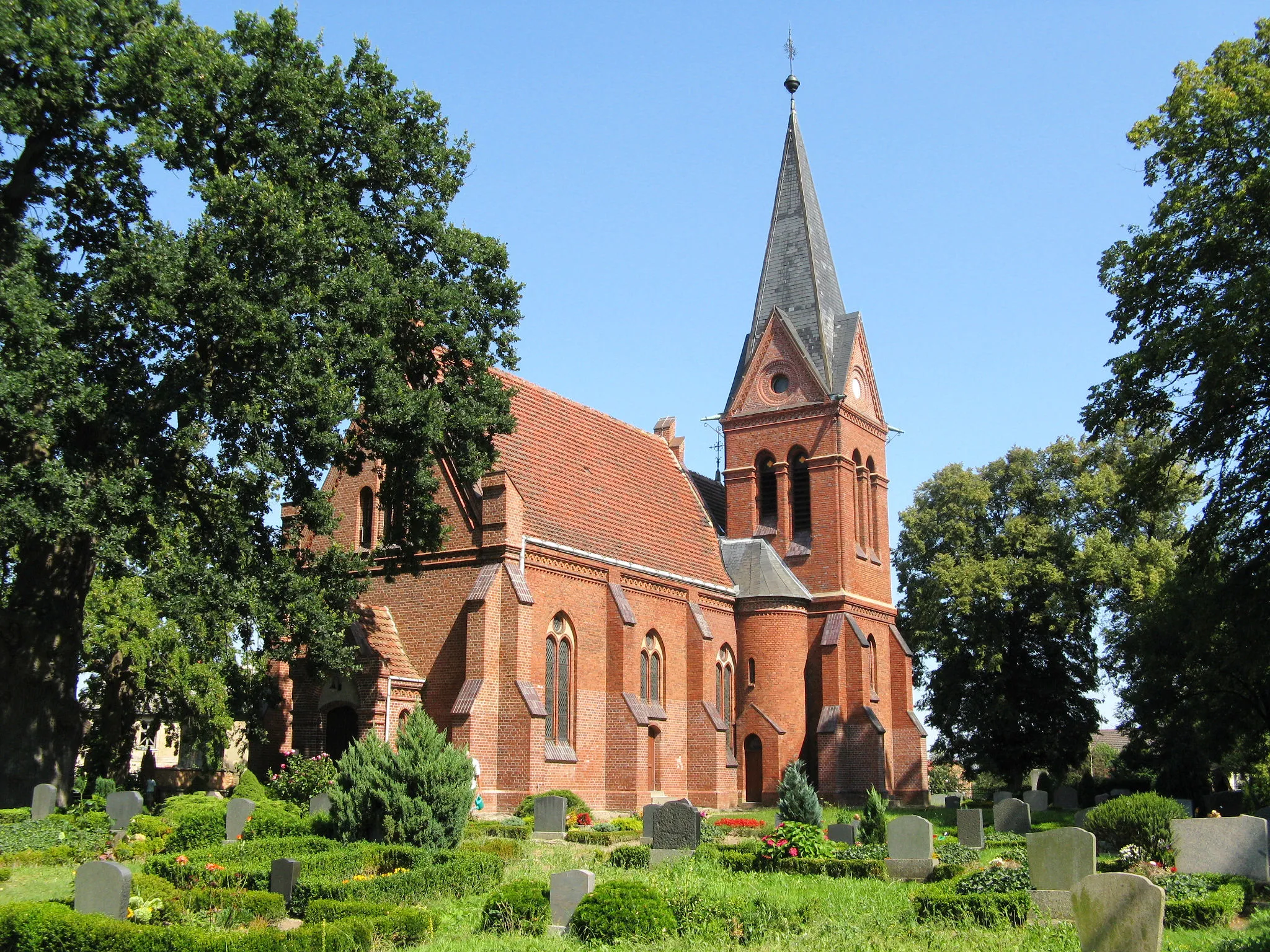 Photo showing: Church in Groß Methling, disctrict Demmin, Mecklenburg-Vorpommern, Germany