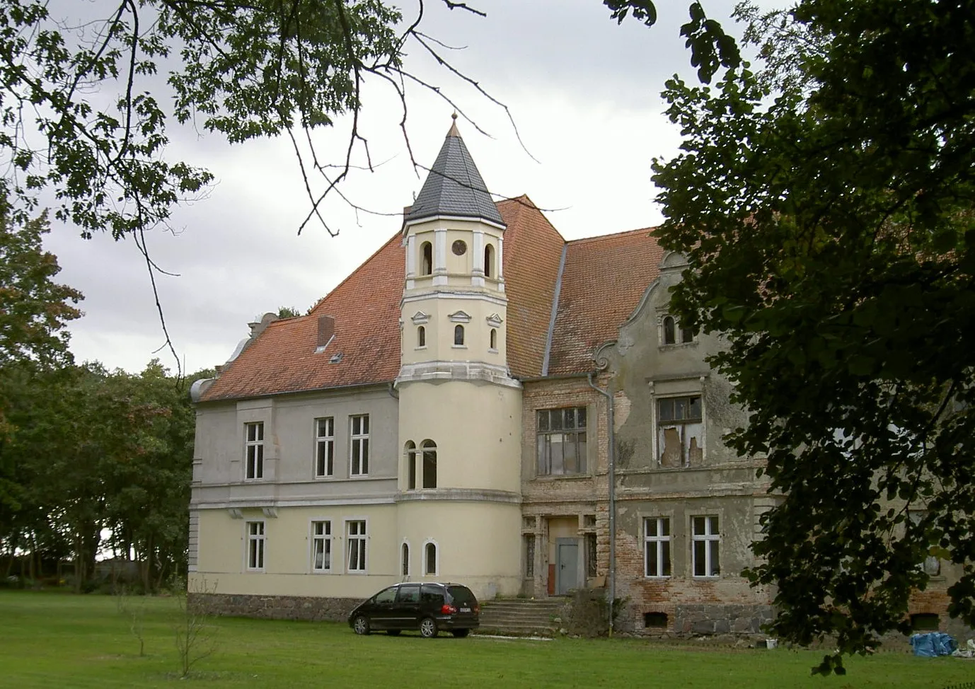 Photo showing: Schloss Sophienhof, Gemeinde Ducherow (2010)