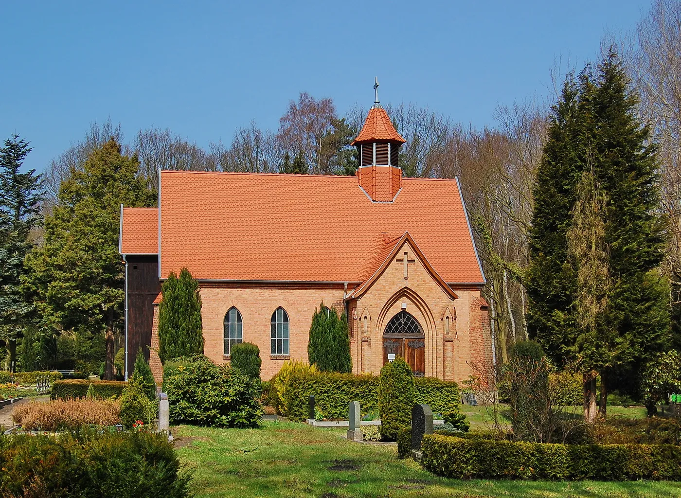Photo showing: Dorfkirche von Gelbensande - Church of Gelbensande
