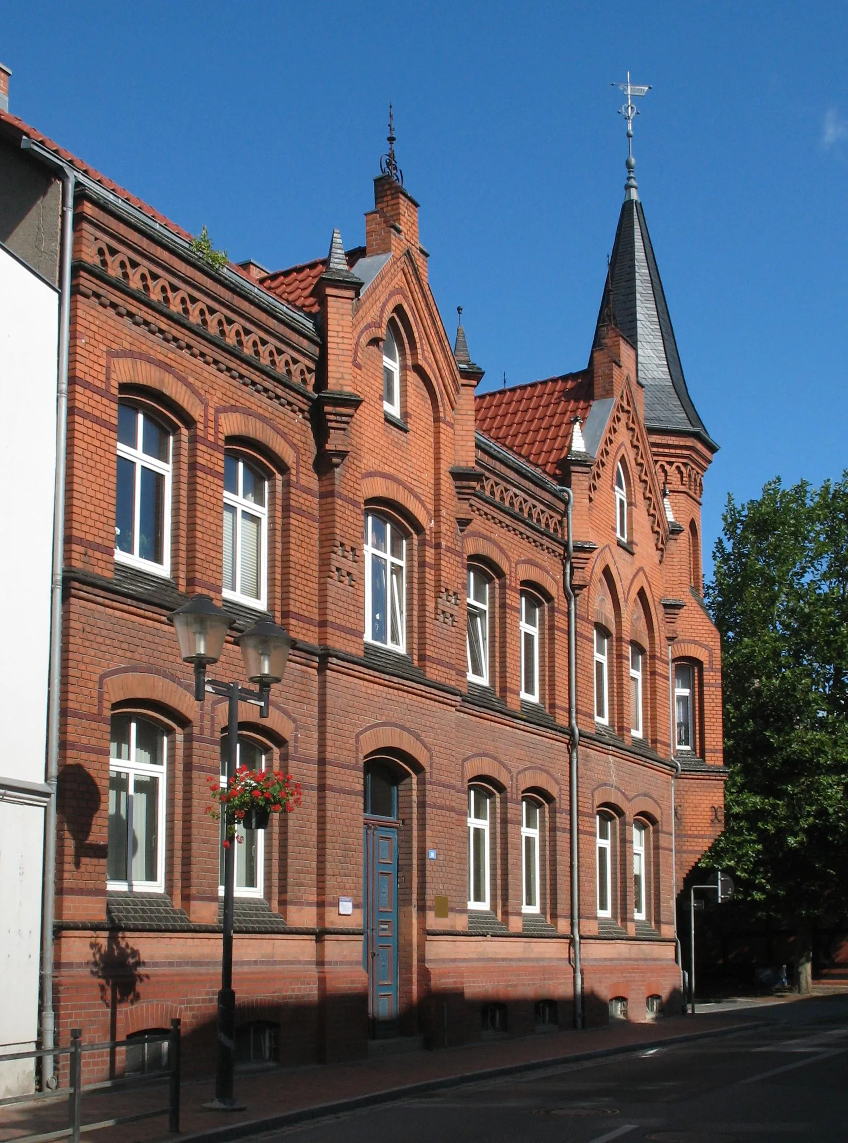 Photo showing: Building in Goldberg in Mecklenburg-Western Pomerania, Germany