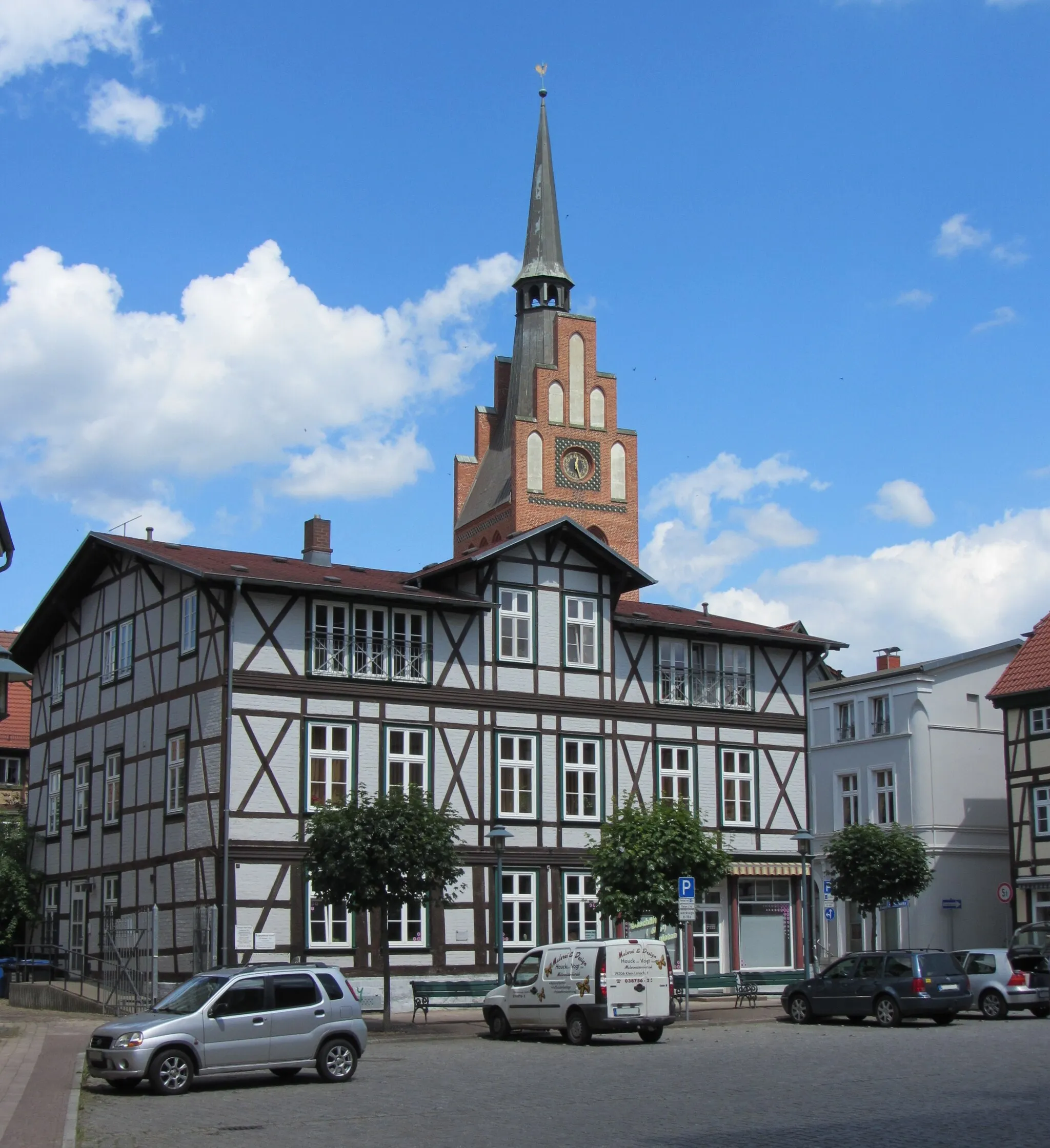 Photo showing: Building/Cultural heritage monument in Grabow, district Ludwigslust-Parchim, Mecklenburg-Vorpommern, Germany