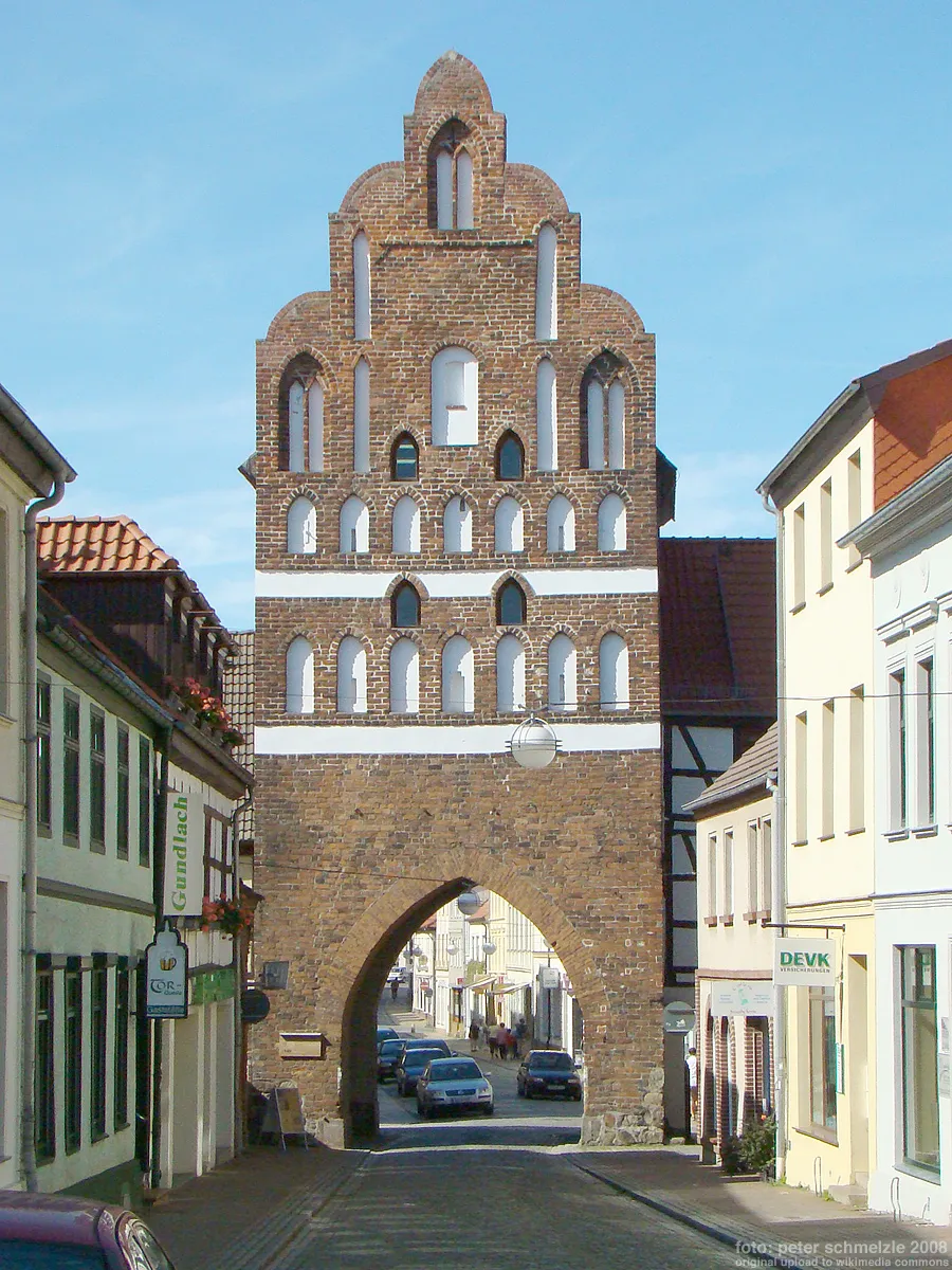 Photo showing: Malchiner Tor in Teterow