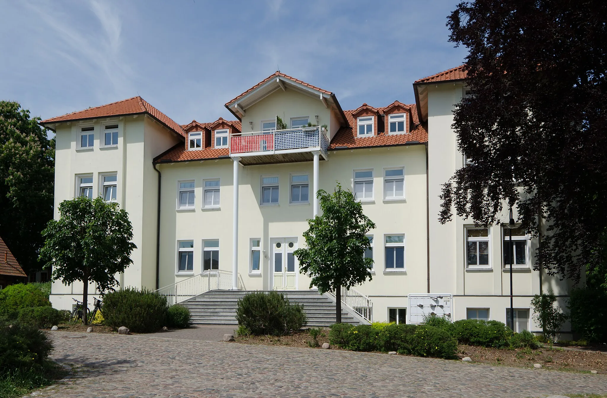 Photo showing: Gutsanlage Sildemow; ehemaliges Herrenhaus