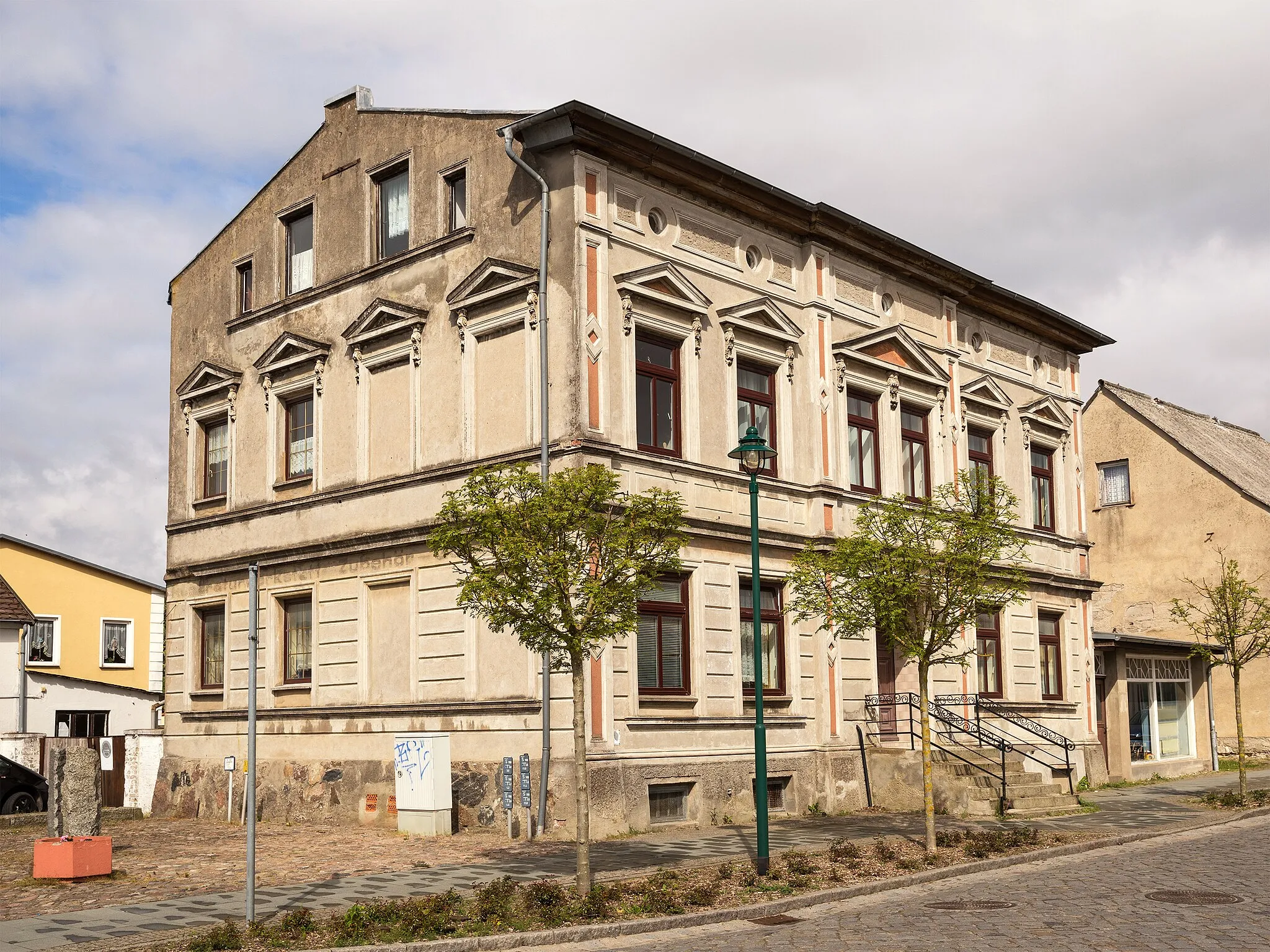 Photo showing: Sagard, August-Bebel-Straße 1, cultural heritage monument