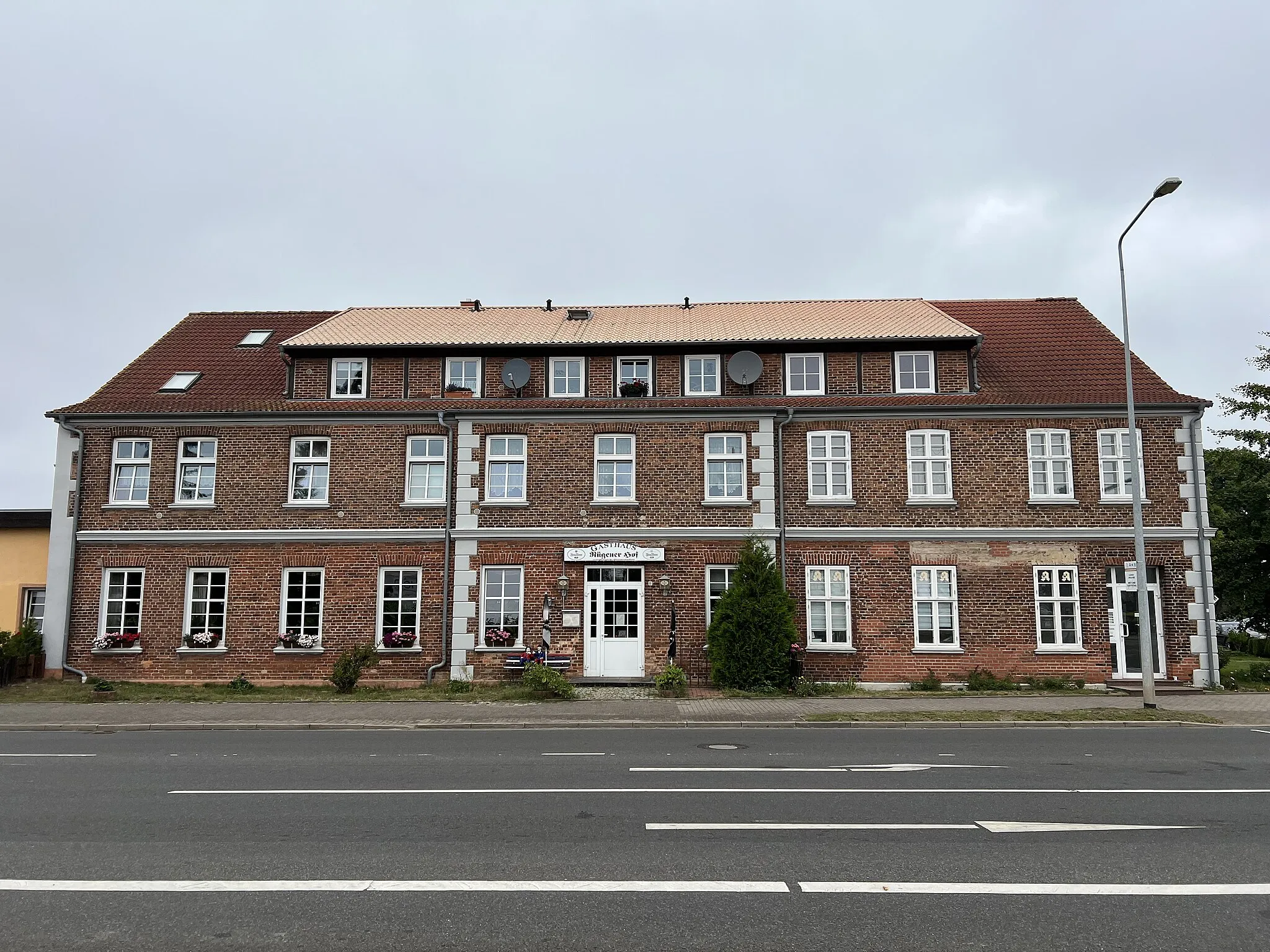 Photo showing: Gasthaus Rügener Hof in Samtens