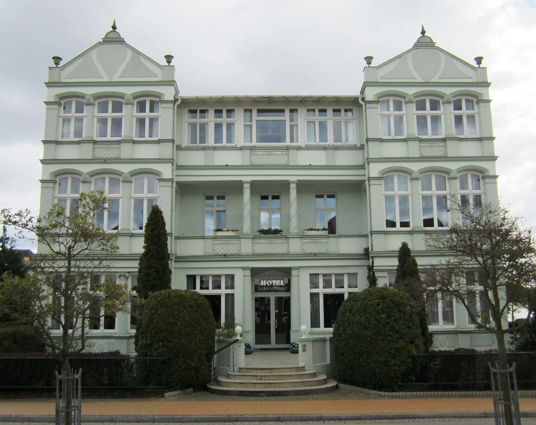 Photo showing: denkmalgeschütztes Gebäude in Bansin, Badstraße 2