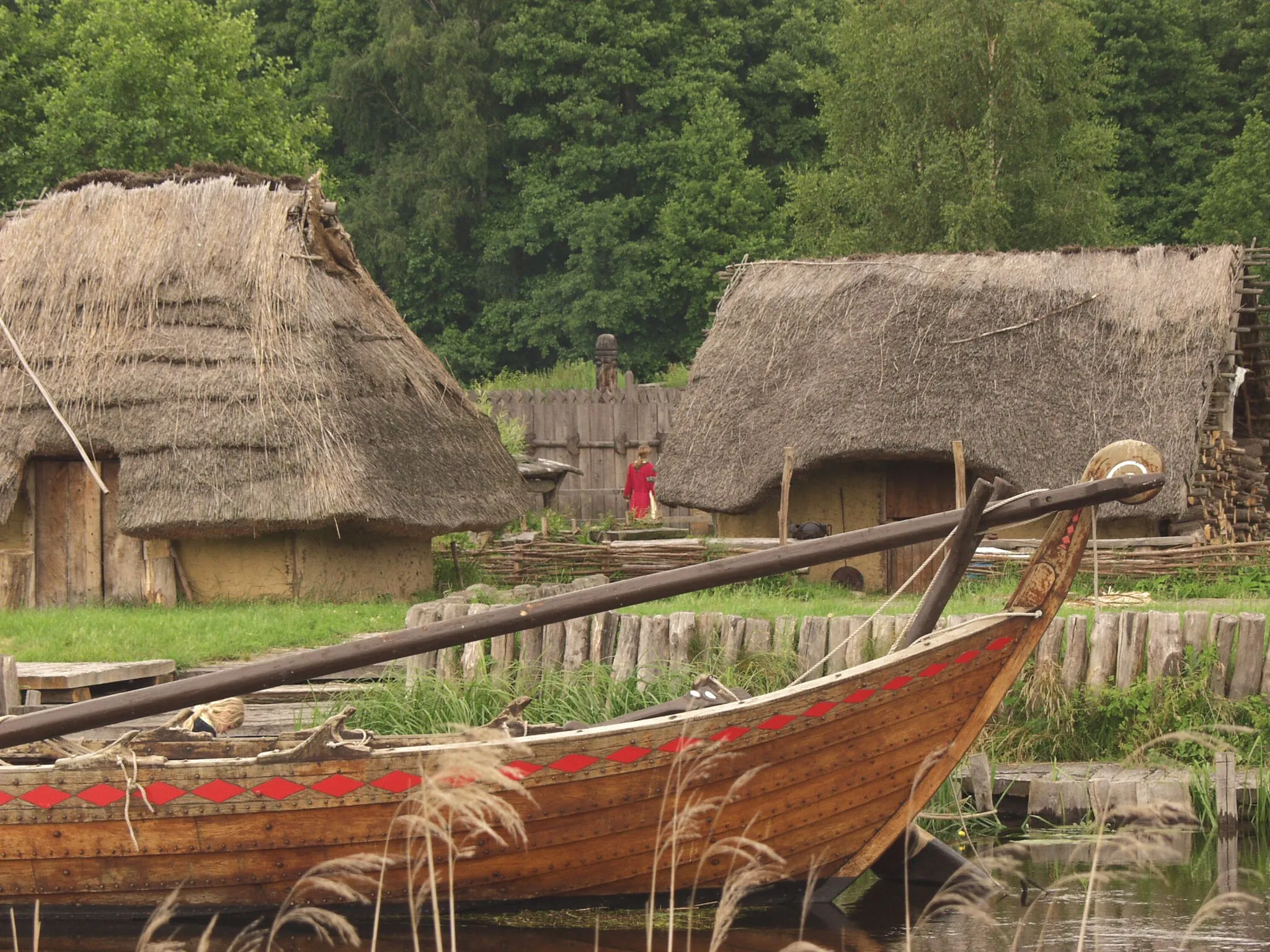 Photo showing: Open-air museum Ukranenland, Torgelow - The museum village on the Uecker