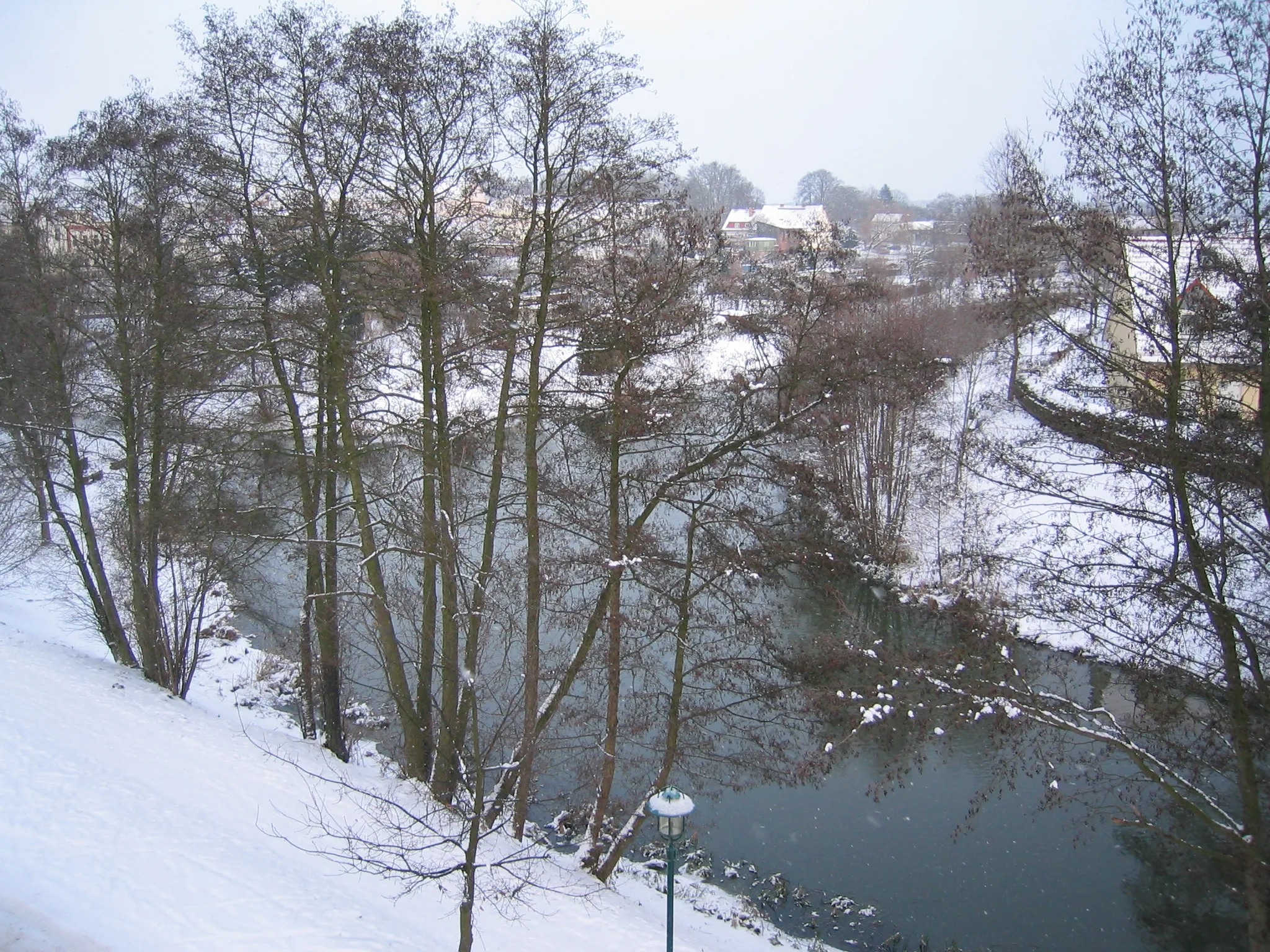 Photo showing: Die Ucker/Uecker in Torgelow