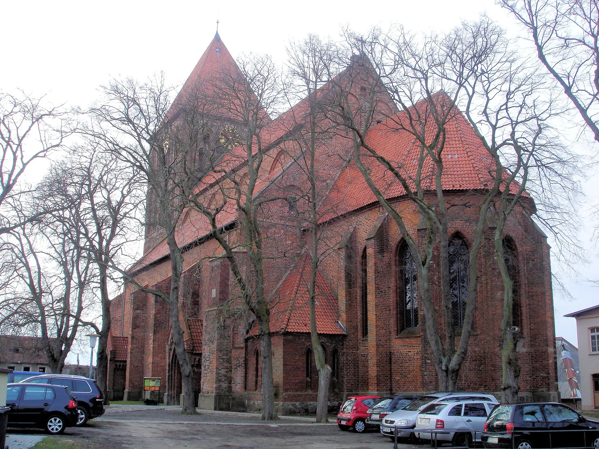 Photo showing: Church in Tribsees, Mecklenburg-Vorpommern, Germany