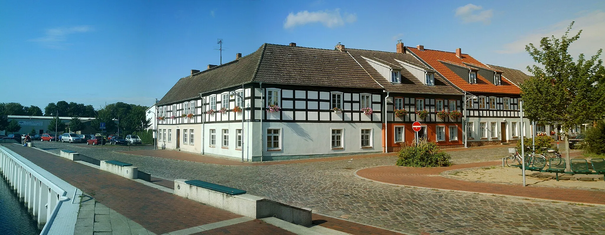 Photo showing: Der Ackerhof war der Versorgungshof für das Schloss in Ueckermünde-