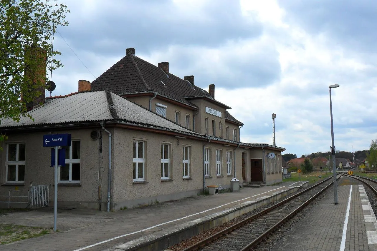 Photo showing: Bahnhof Wesenberg