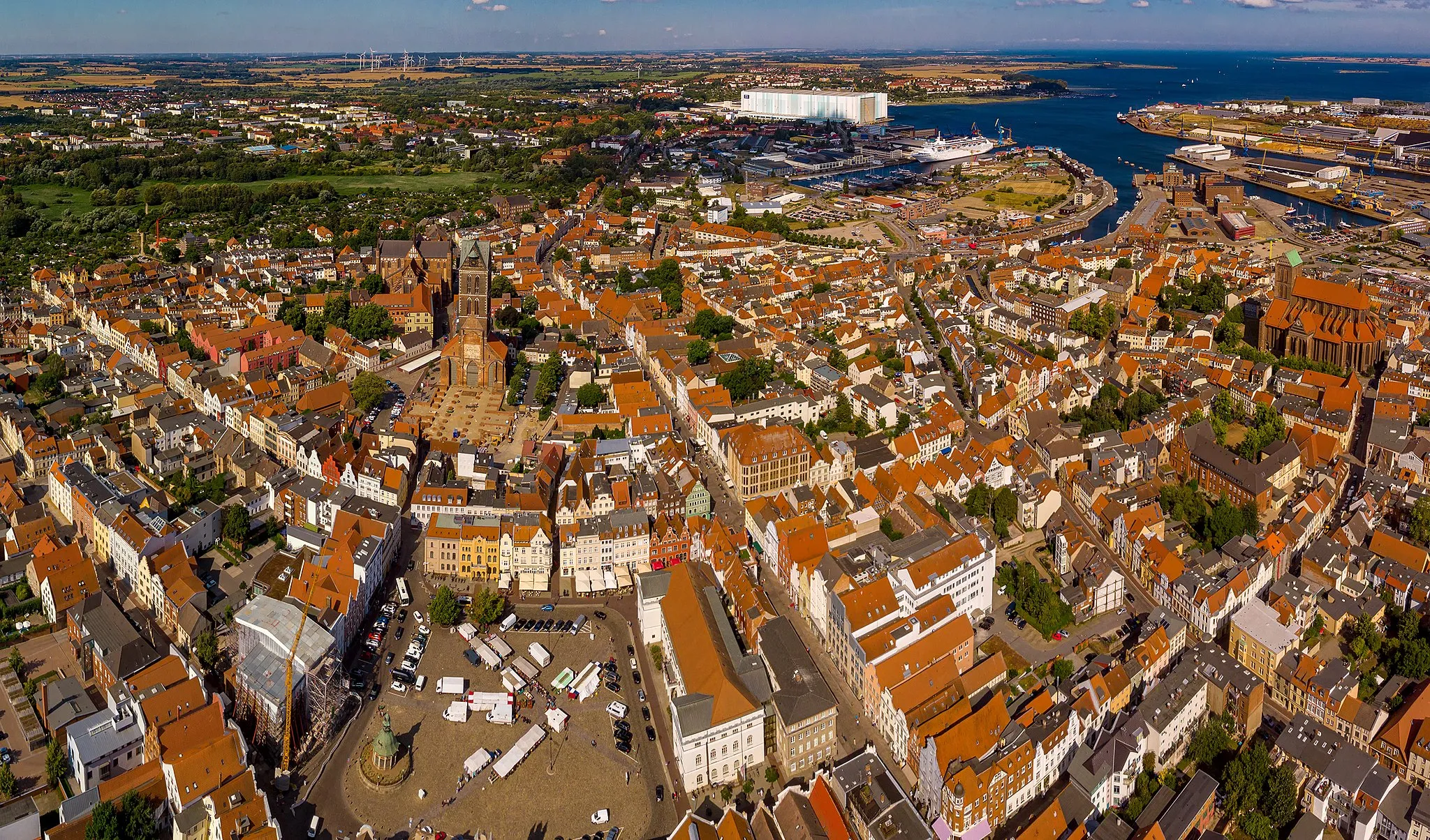 Photo showing: Innenstadt Wismar