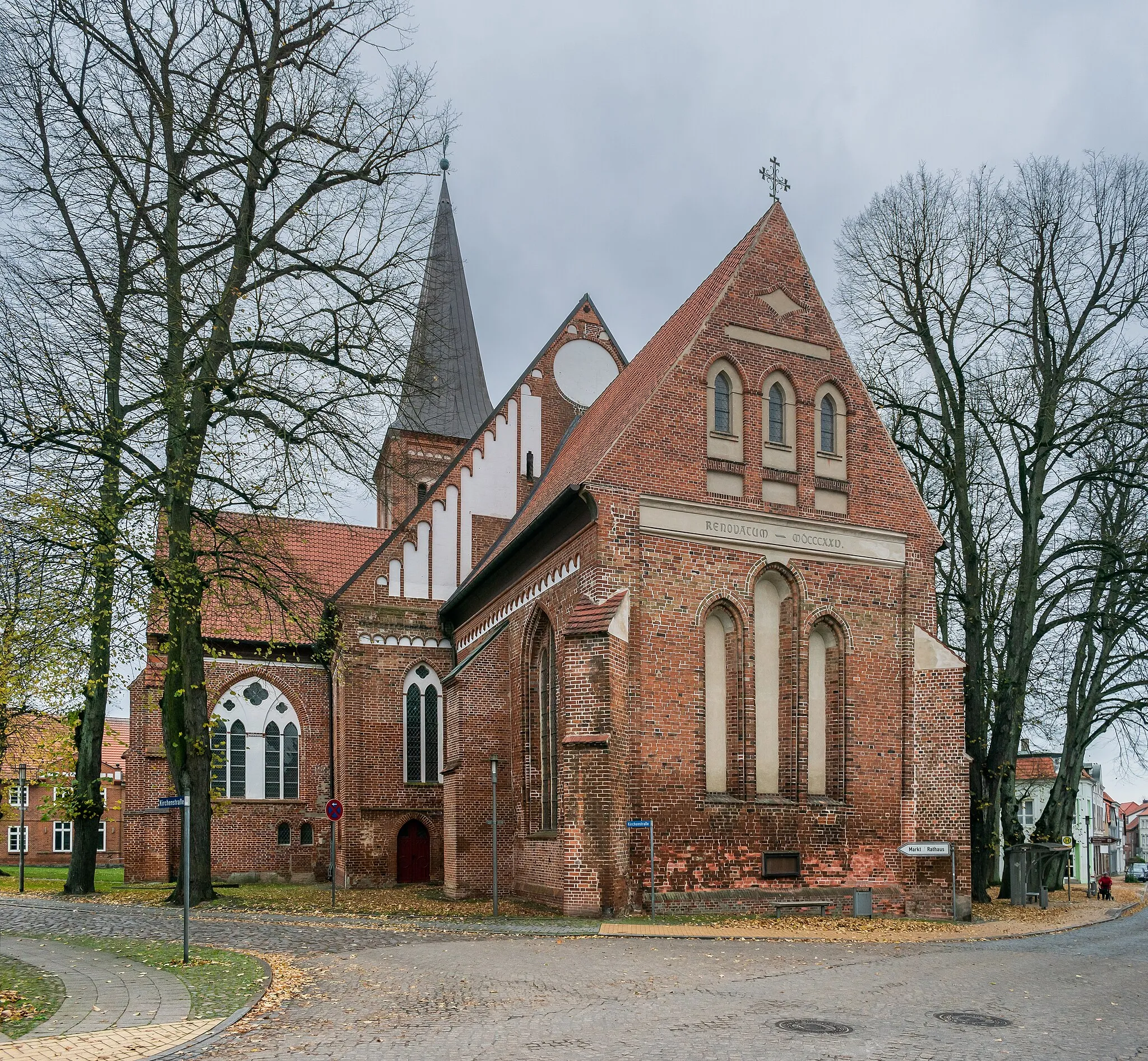 Photo showing: Saint Bartholomew church in Wittenburg, Mecklenburg-Vorpommern, Germany
