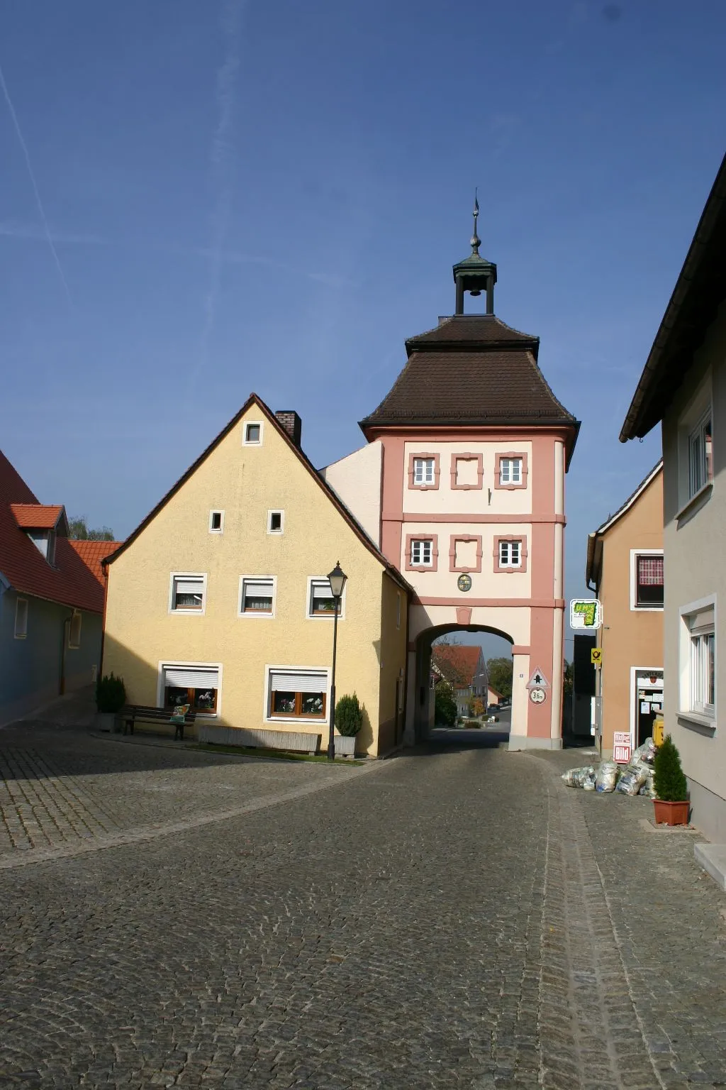 Photo showing: Torhaus in Arberg