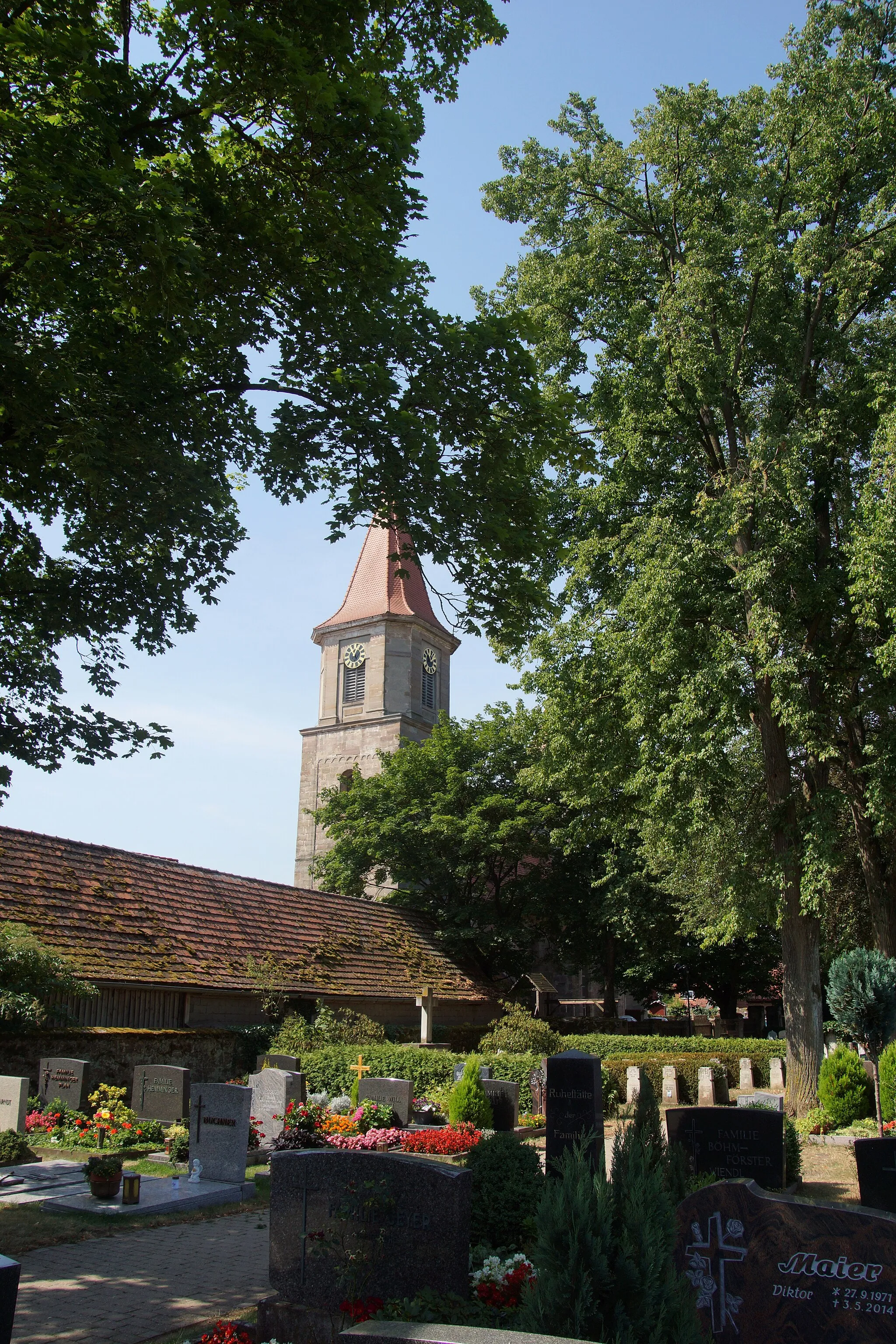 Photo showing: St Willibald - Büchenbach