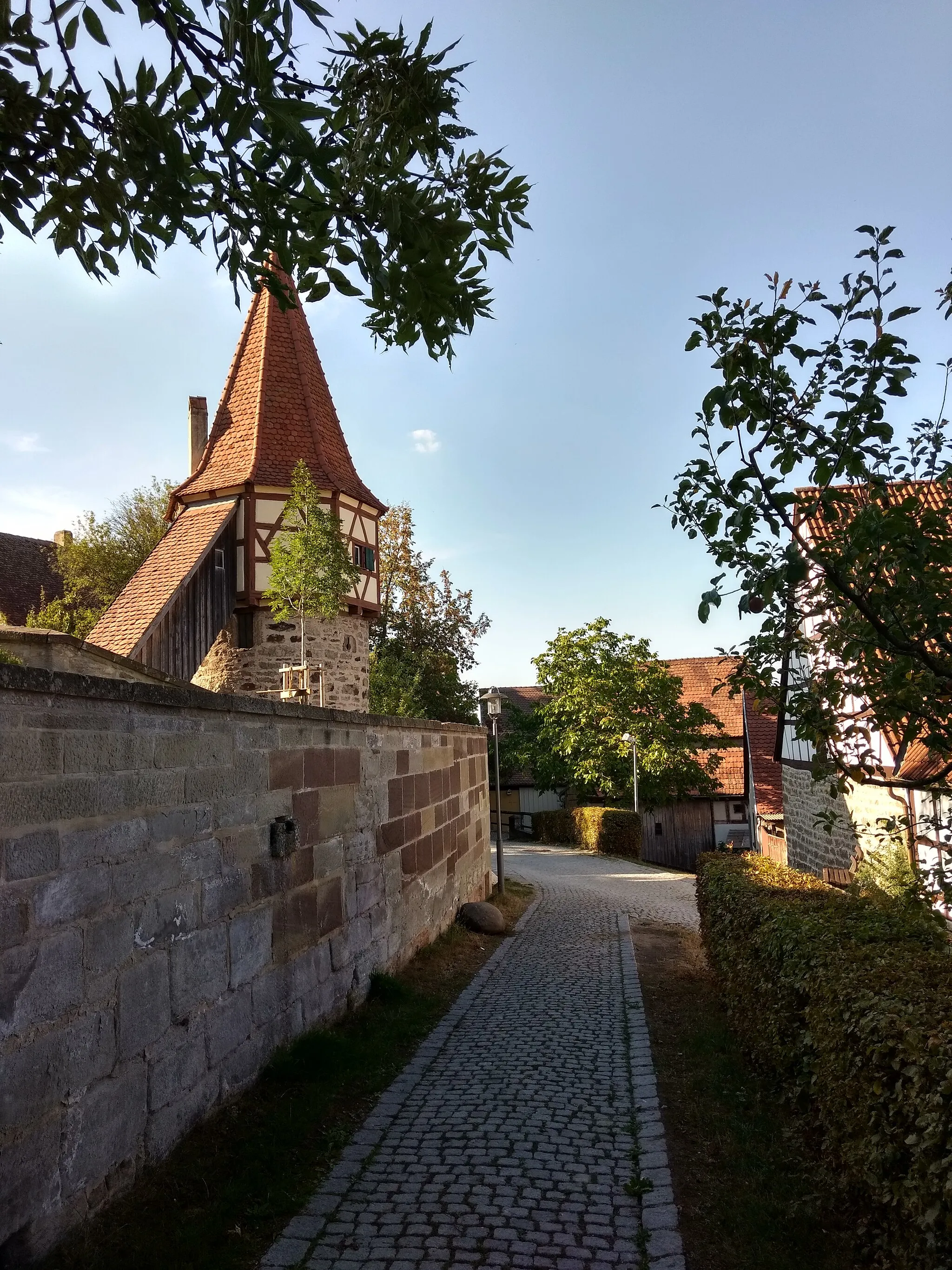 Photo showing: Burgbernheim, St. Johannis
