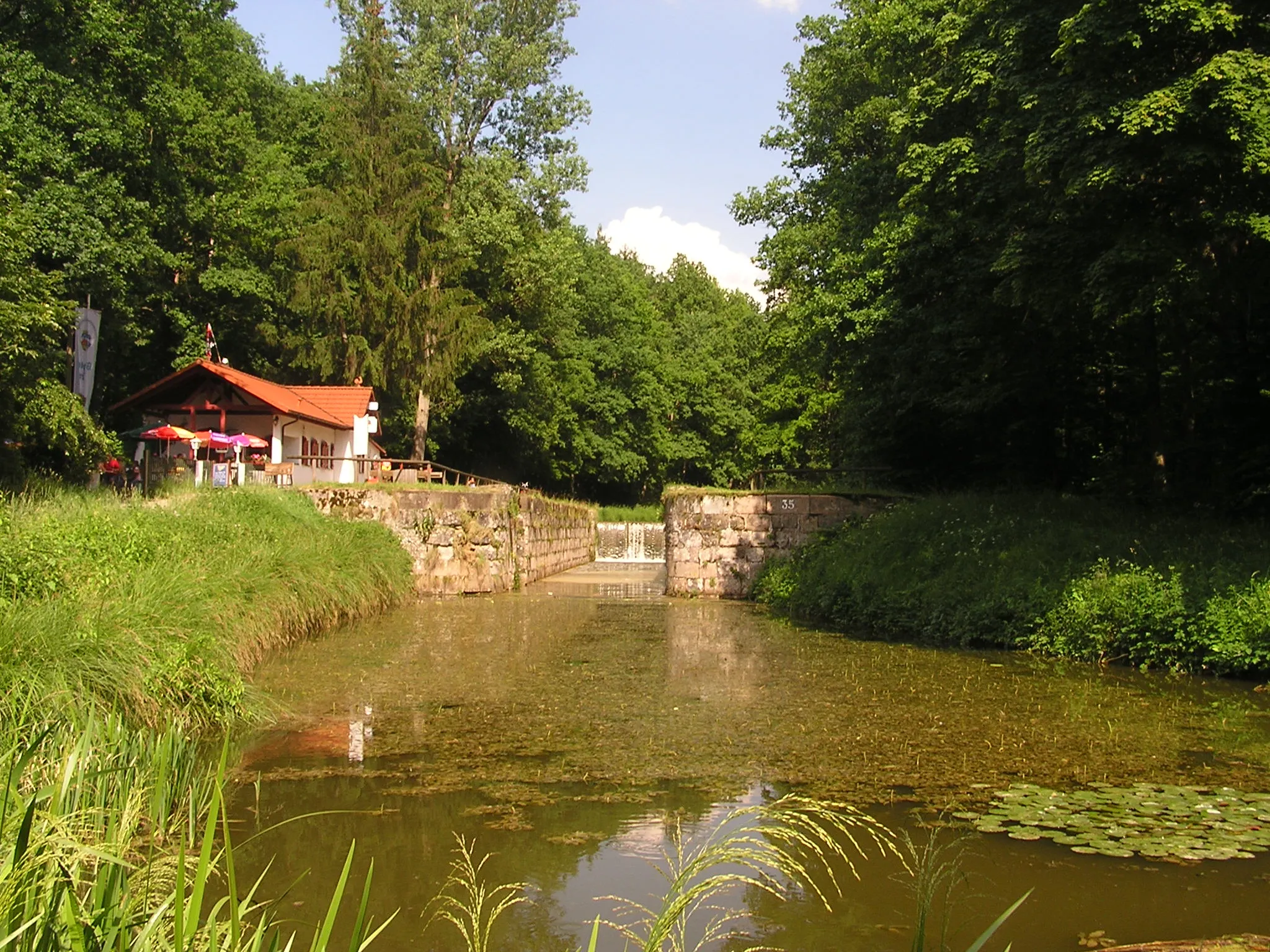 Photo showing: Schleuse 35 des Ludwig-Donau-Main-Kanal