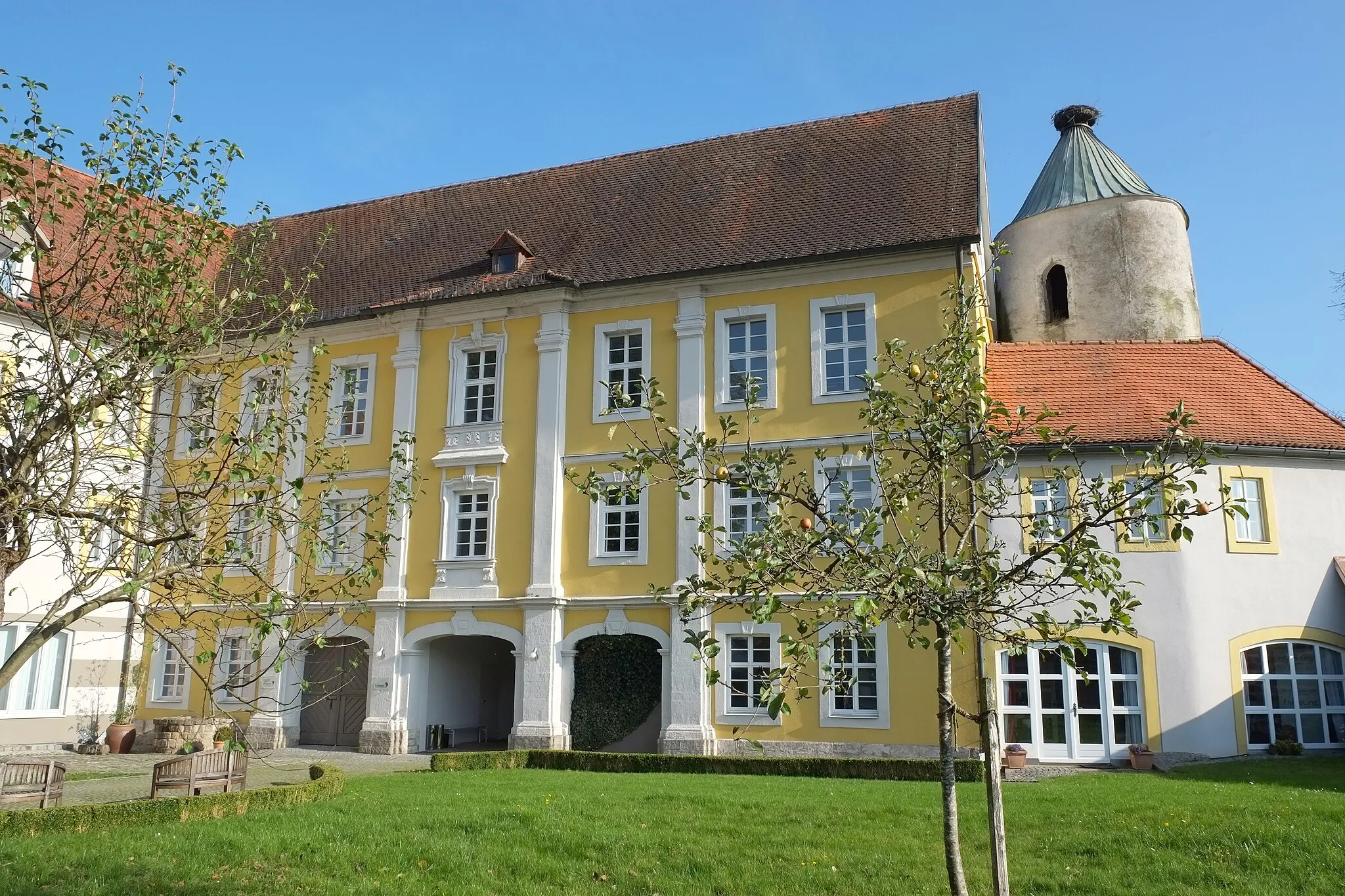 Photo showing: Schloss in Dürrwangen im Landkreis Ansbach (Bayern, Deutschland)