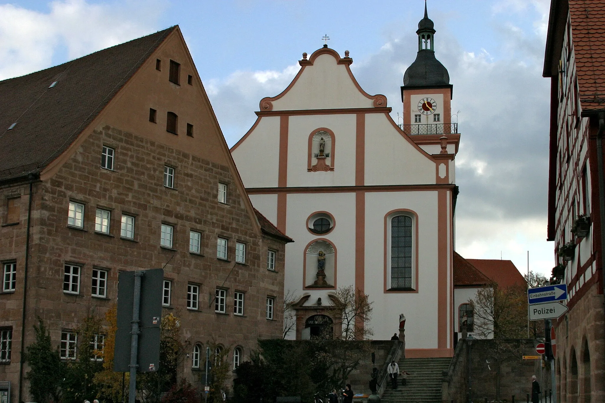 Photo showing: Picture from Hilpoltstein (Bayern), Stadtpfarrkirche