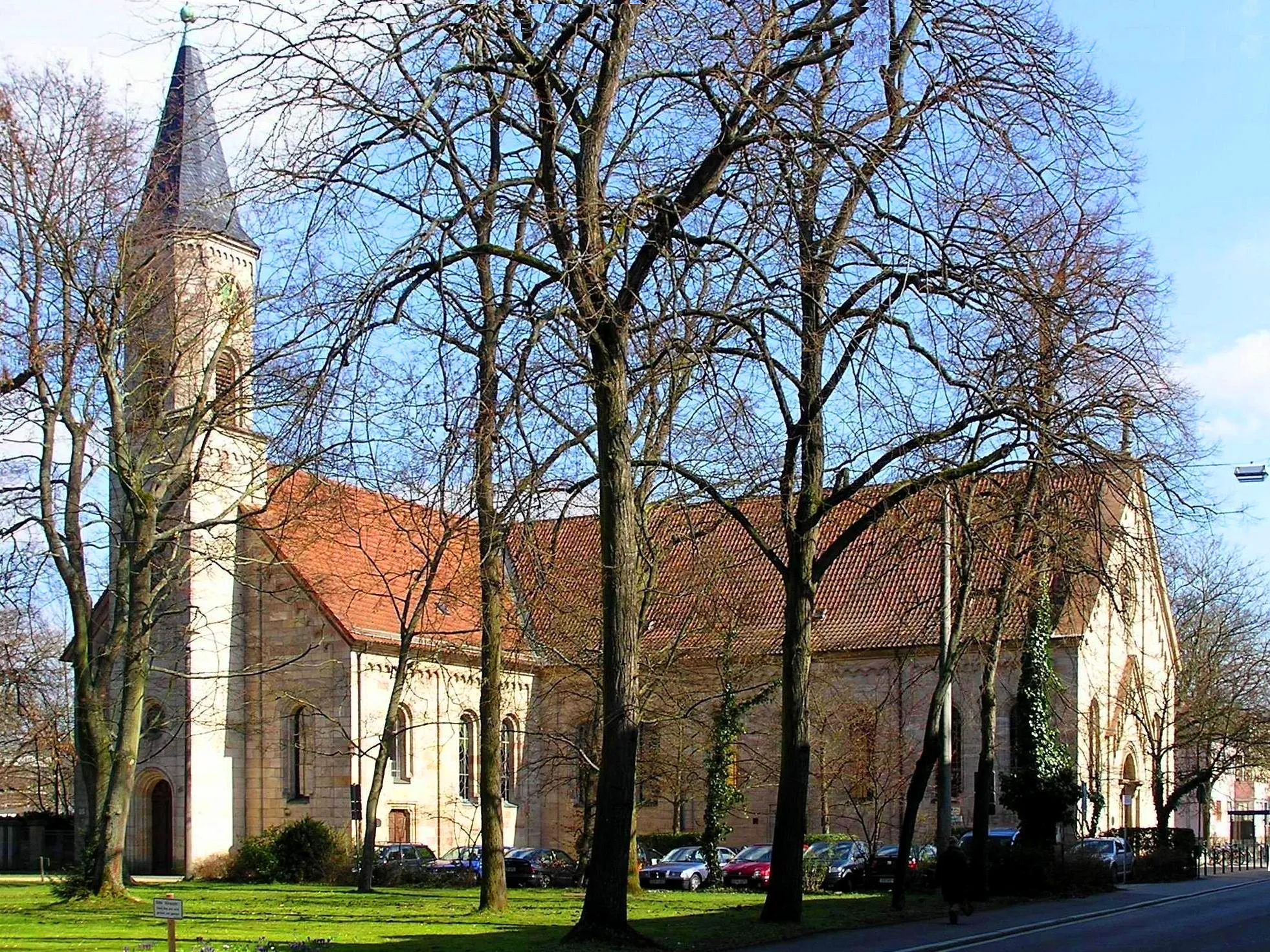 Photo showing: Herz Jesu, Erlangen