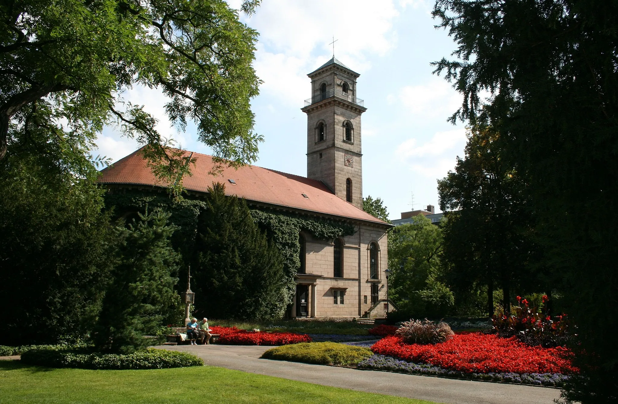 Photo showing: Germany, Fürth, Resurrection Church