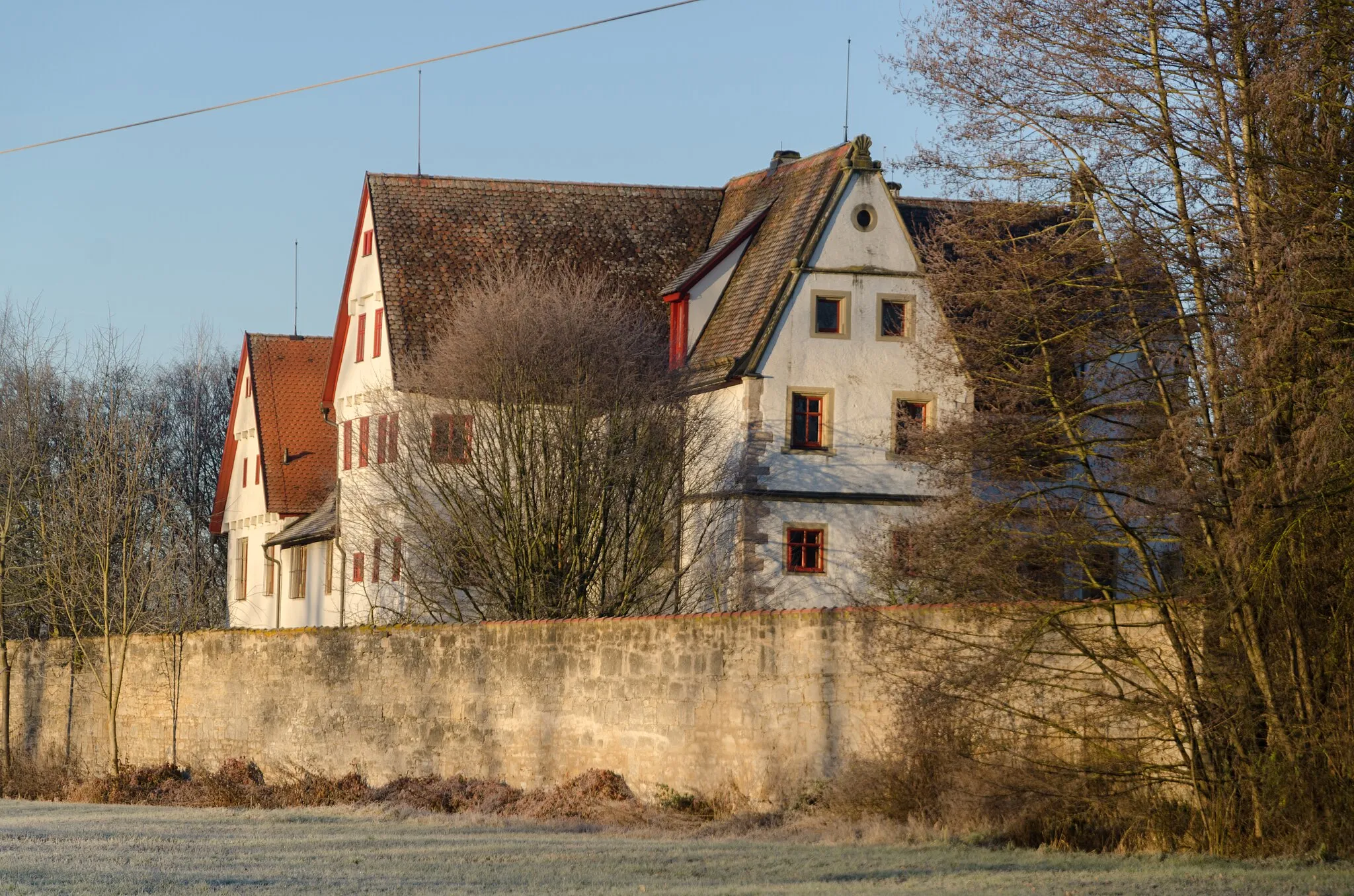Photo showing: Gebsattel, Schloss