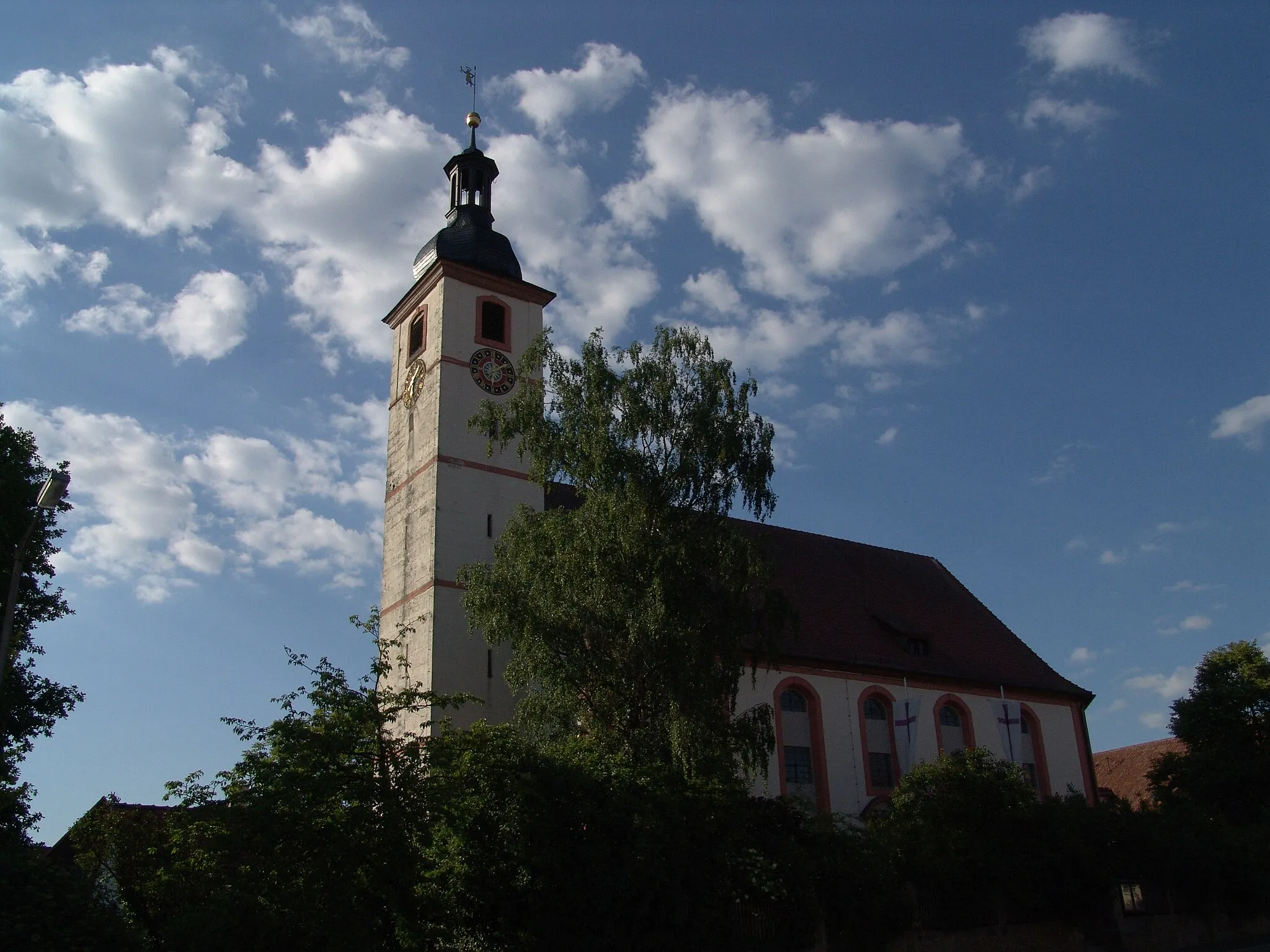 Photo showing: evang.-luth. Kirche St. Peter und Paul in Gerhardshofen