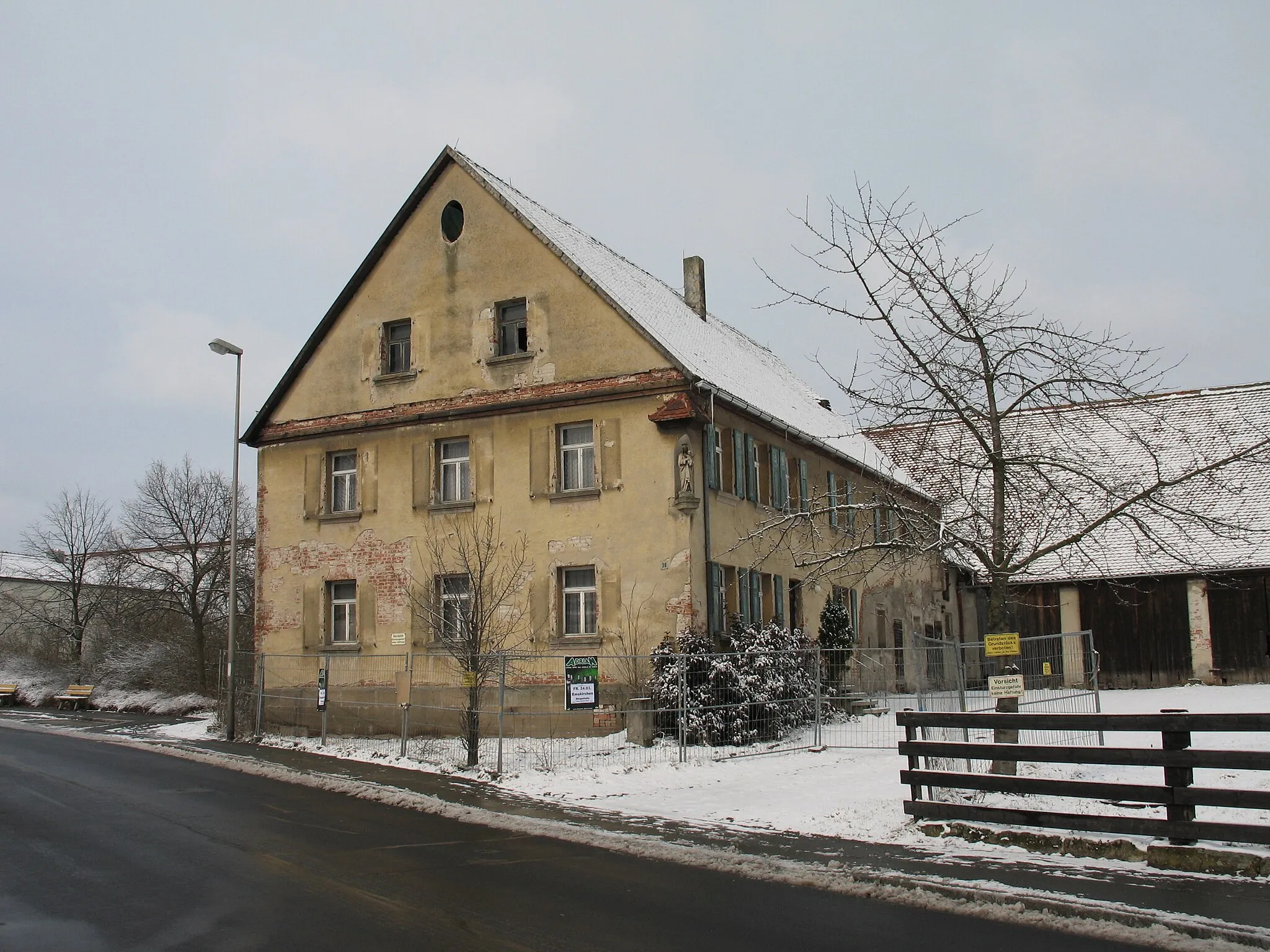 Photo showing: Großenseebach, Bauernhof Hauptstr. 36.