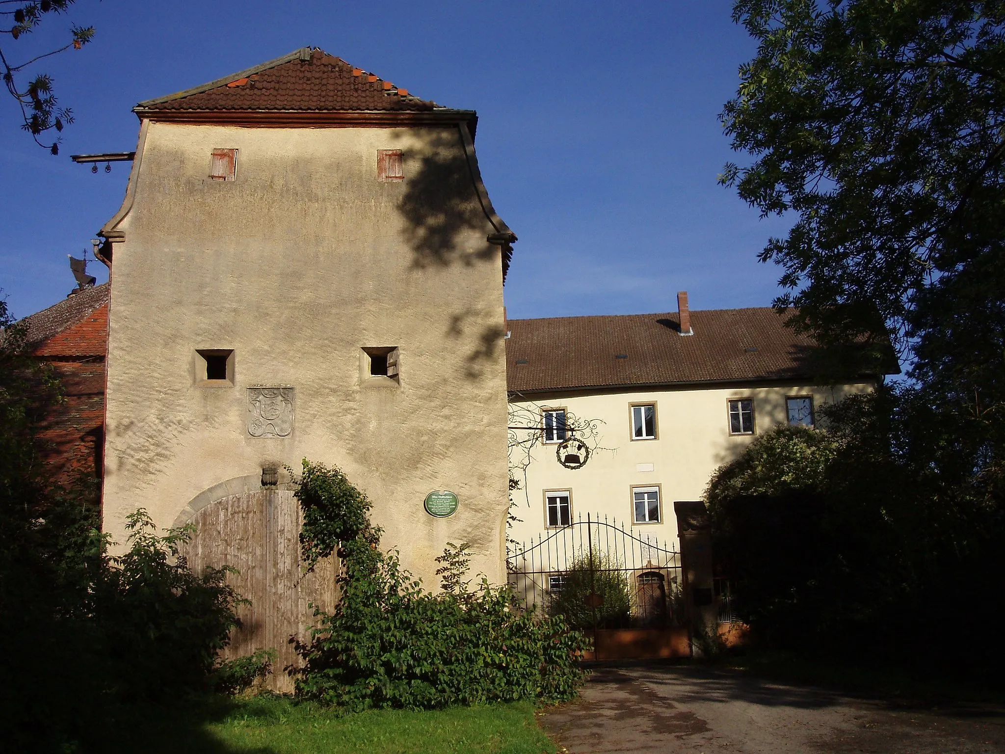 Photo showing: Ehemaliges Schloss von Herrieden