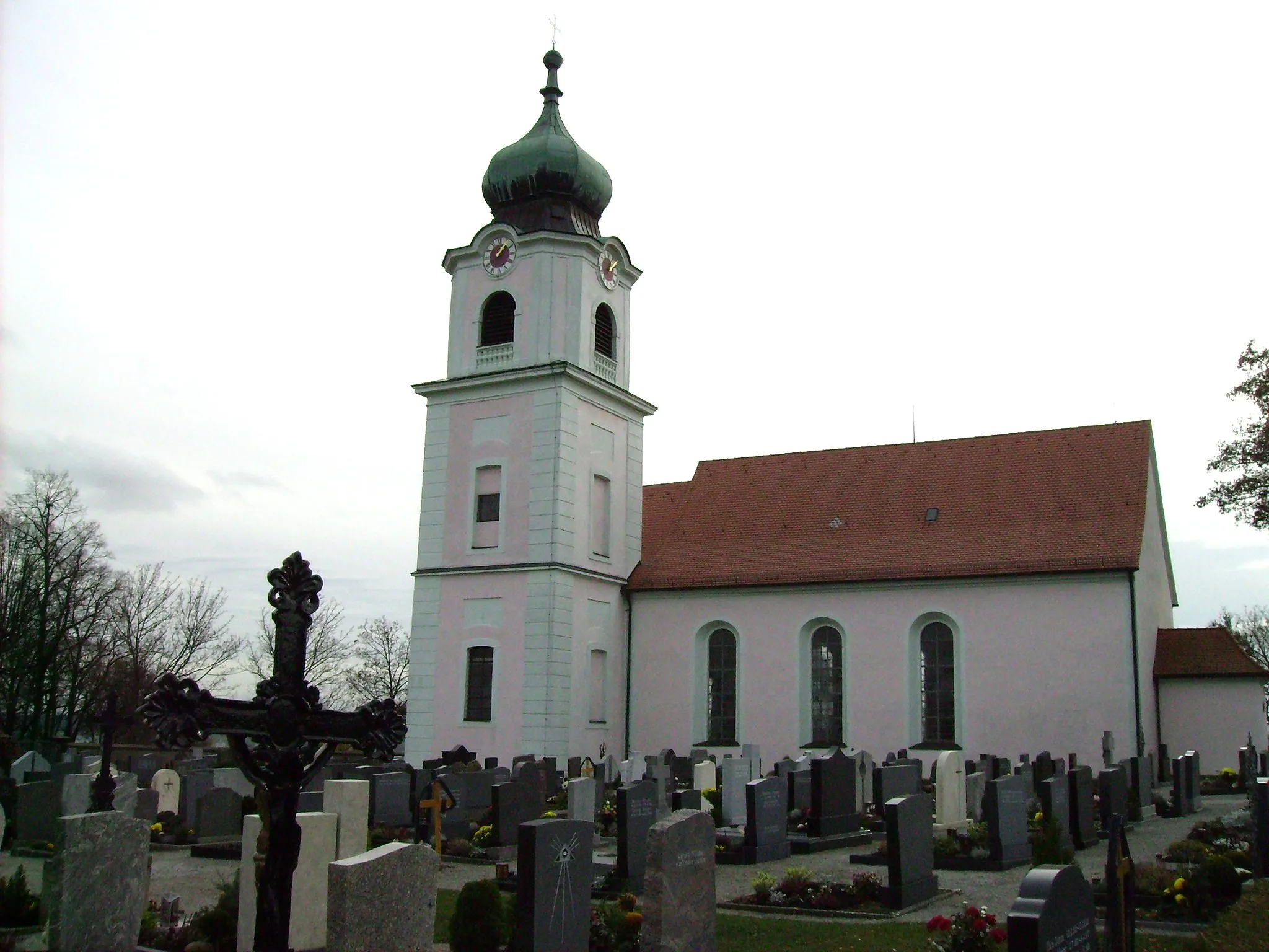 Photo showing: Bergkirche St. Martin Herrieden