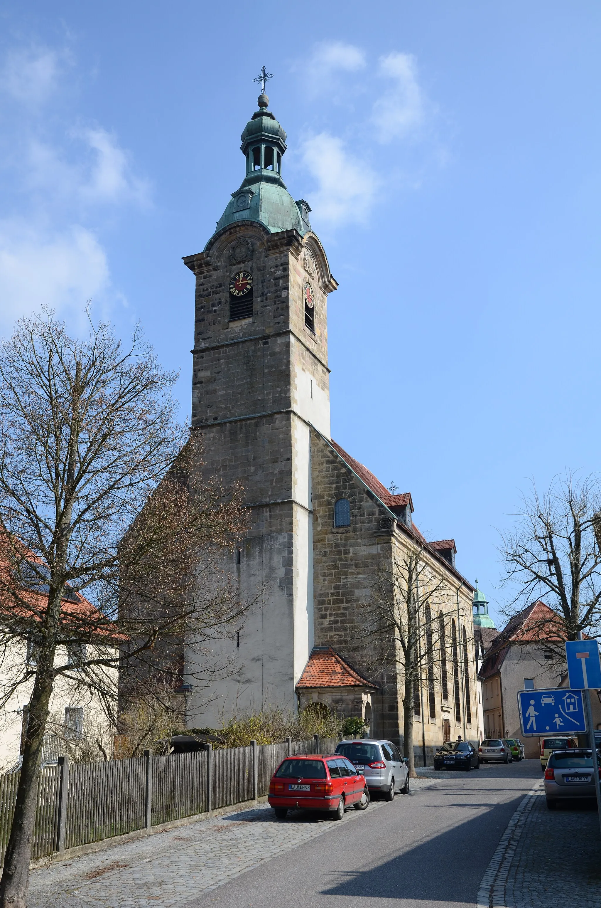 Photo showing: Stadtkirche in Hersbruck